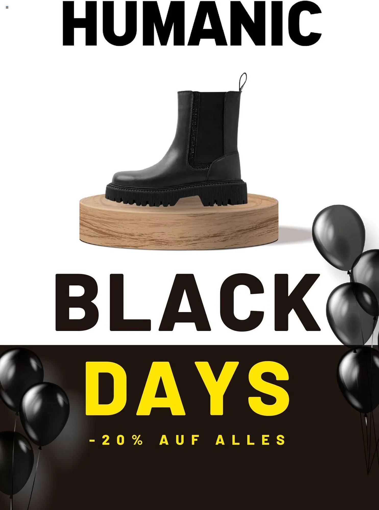 Humanic Flugblatt - 1