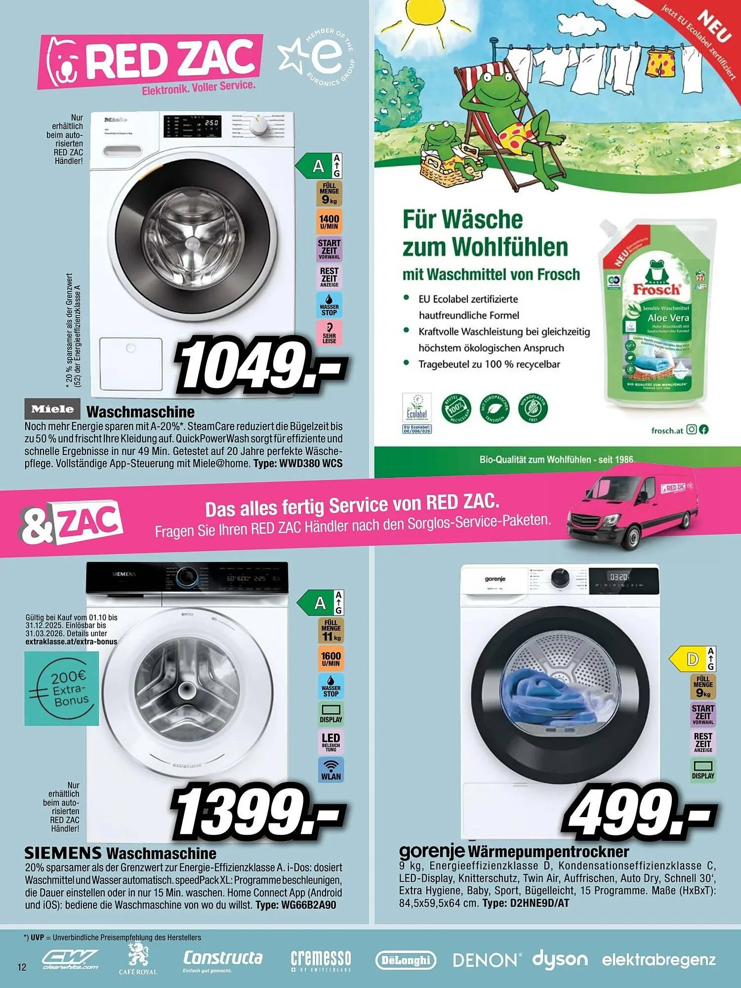 Red Zac Flugblatt von 7. Dezember bis 25. Dezember 2025 - Flugblätt seite 12