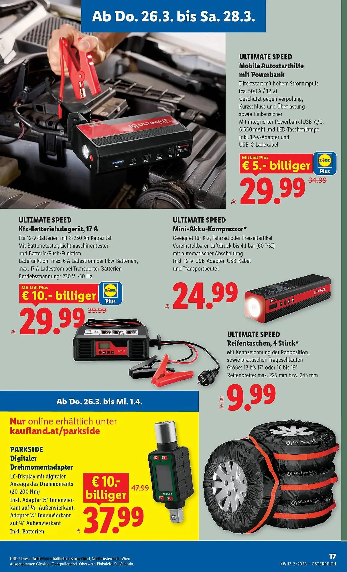 Lidl Flugblatt von 26. März bis 1. April 2026 - Flugblätt seite  19