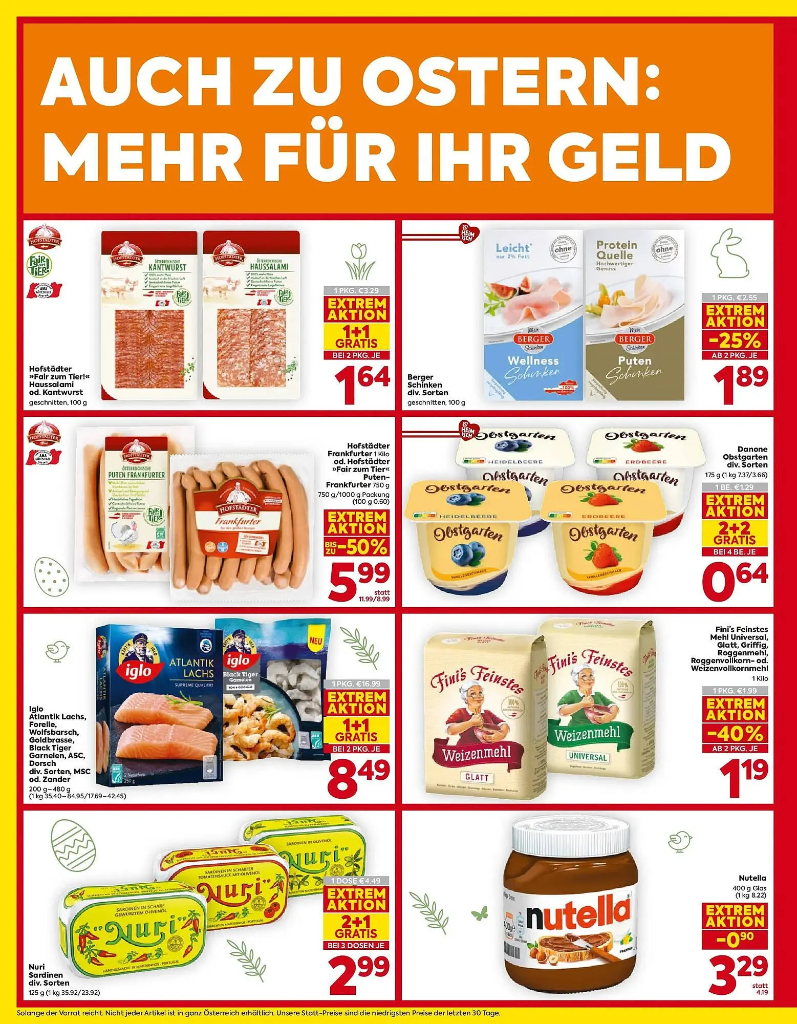 Billa Flugblatt von 26. März bis 4. April 2026 - Flugblätt seite  4