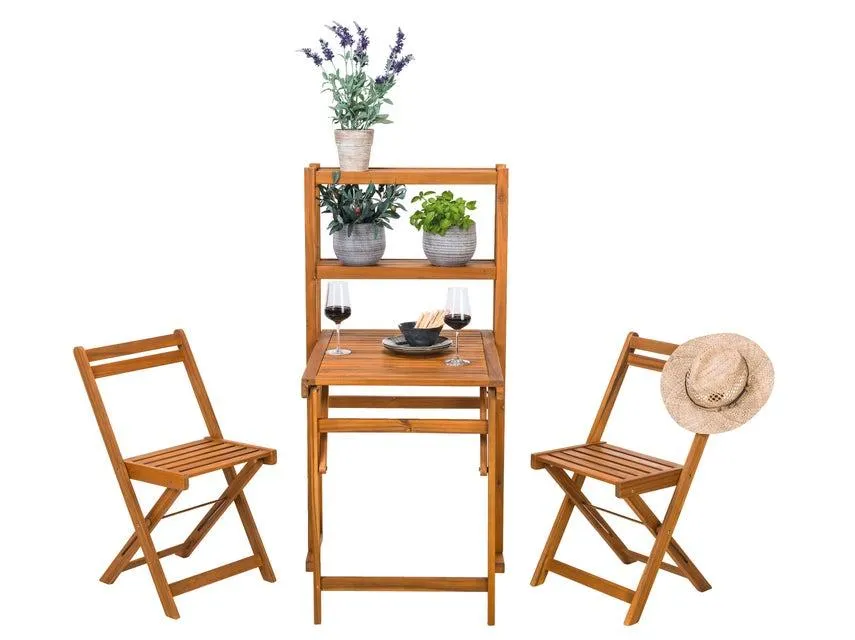 Balkonmöbel-Set Mantua 3-teilig