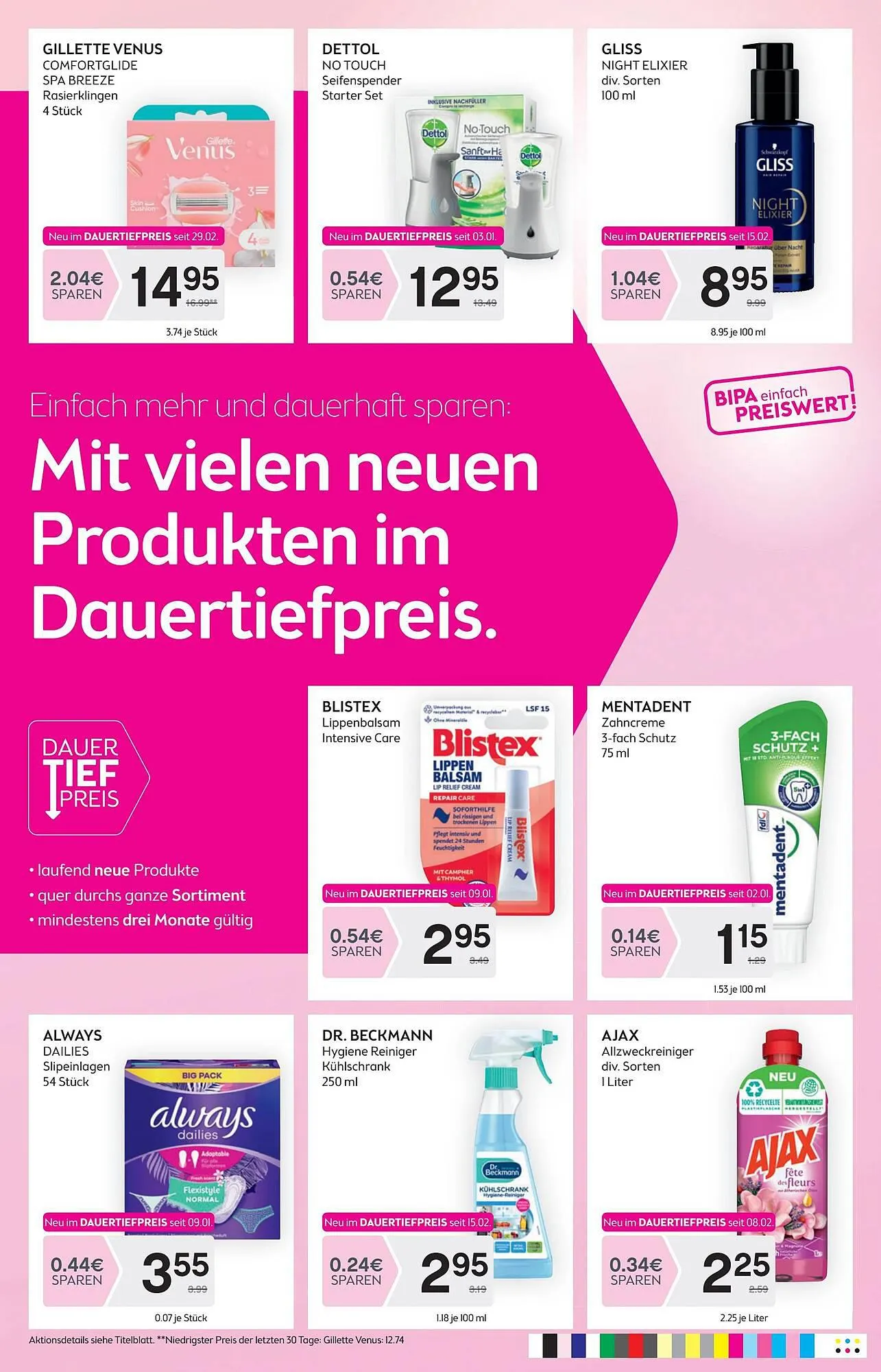 Bipa Flugblatt von 28. Februar bis 13. März 2024 - Flugblätt seite 4