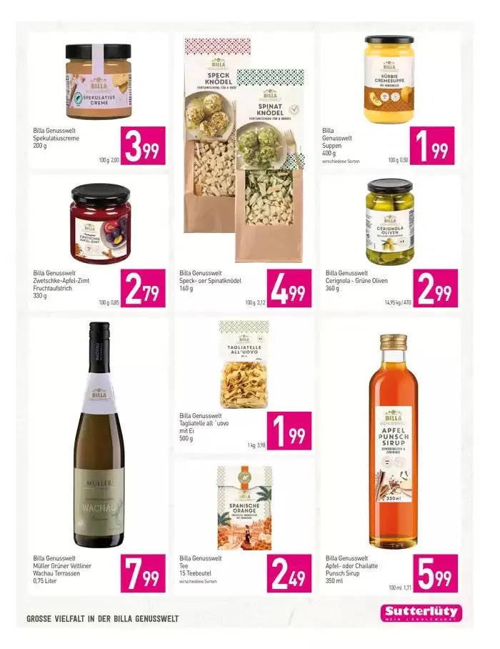 Sutterlüty flugblatt von 7. November bis 13. November 2024 - Flugblätt seite  13