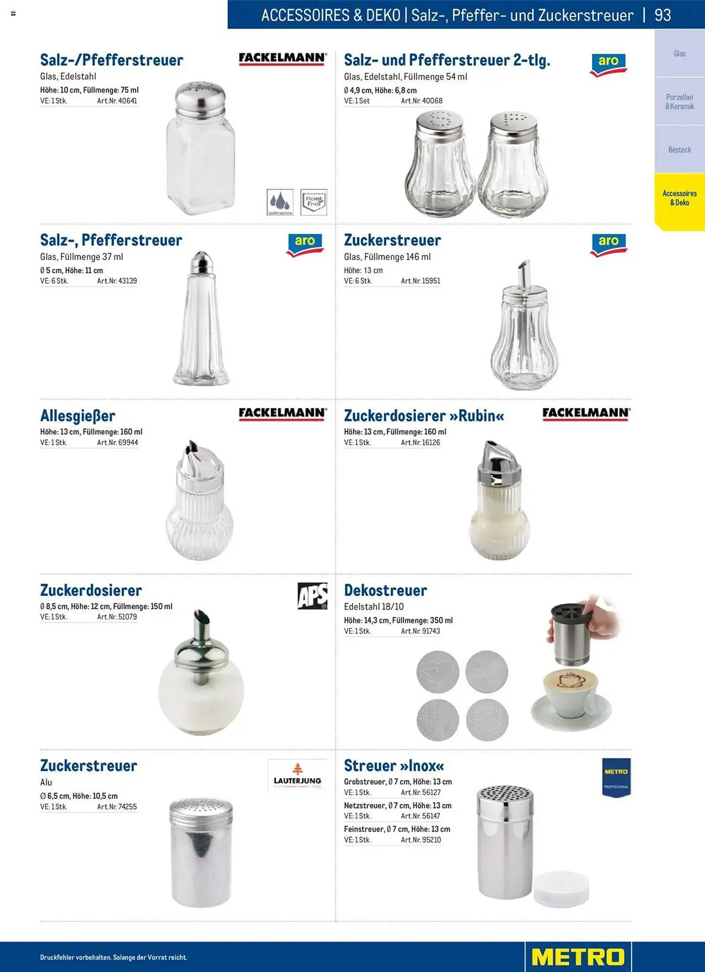 Metro Flugblatt von 2. Dezember bis 31. Dezember 2025 - Flugblätt seite  93