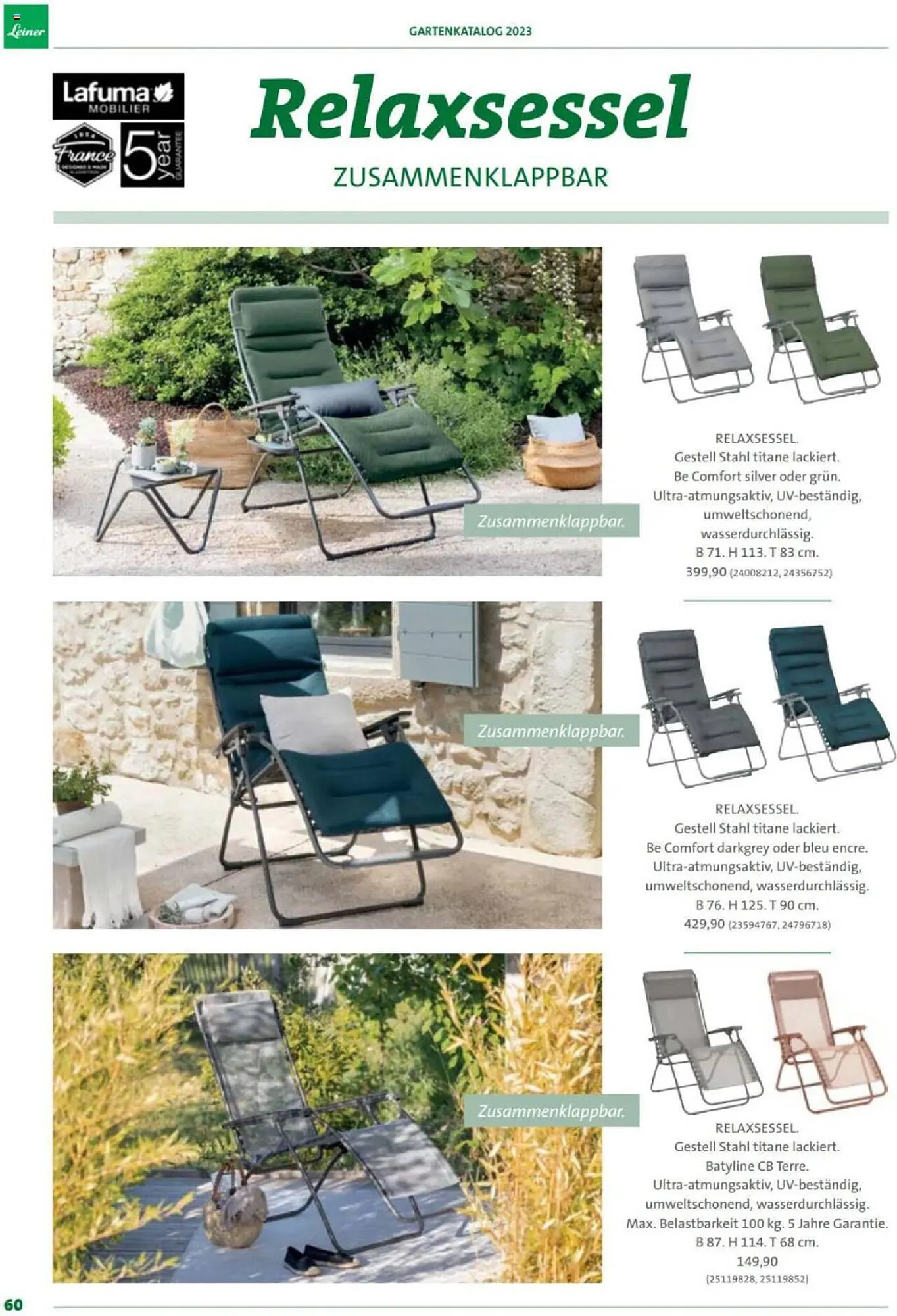 Leiner Flugblatt von 3. Februar bis 31. August 2023 - Flugblätt seite  60