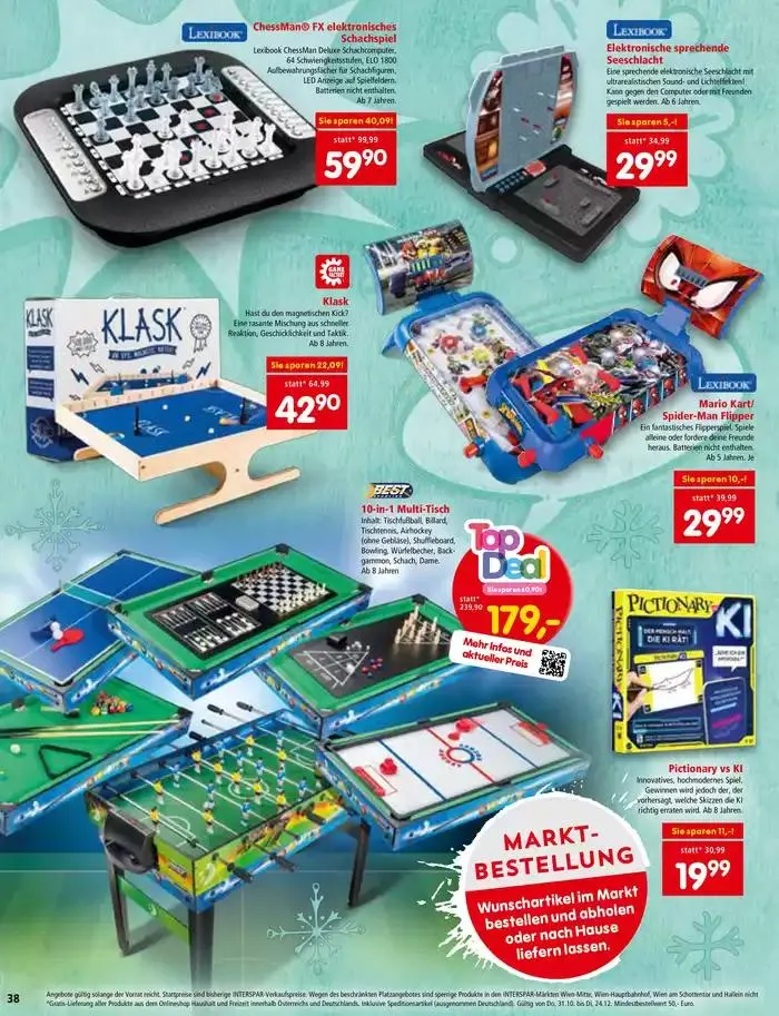 Tolles Angebot für alle Kunden von 29. Oktober bis 12. November 2024 - Flugblätt seite 38