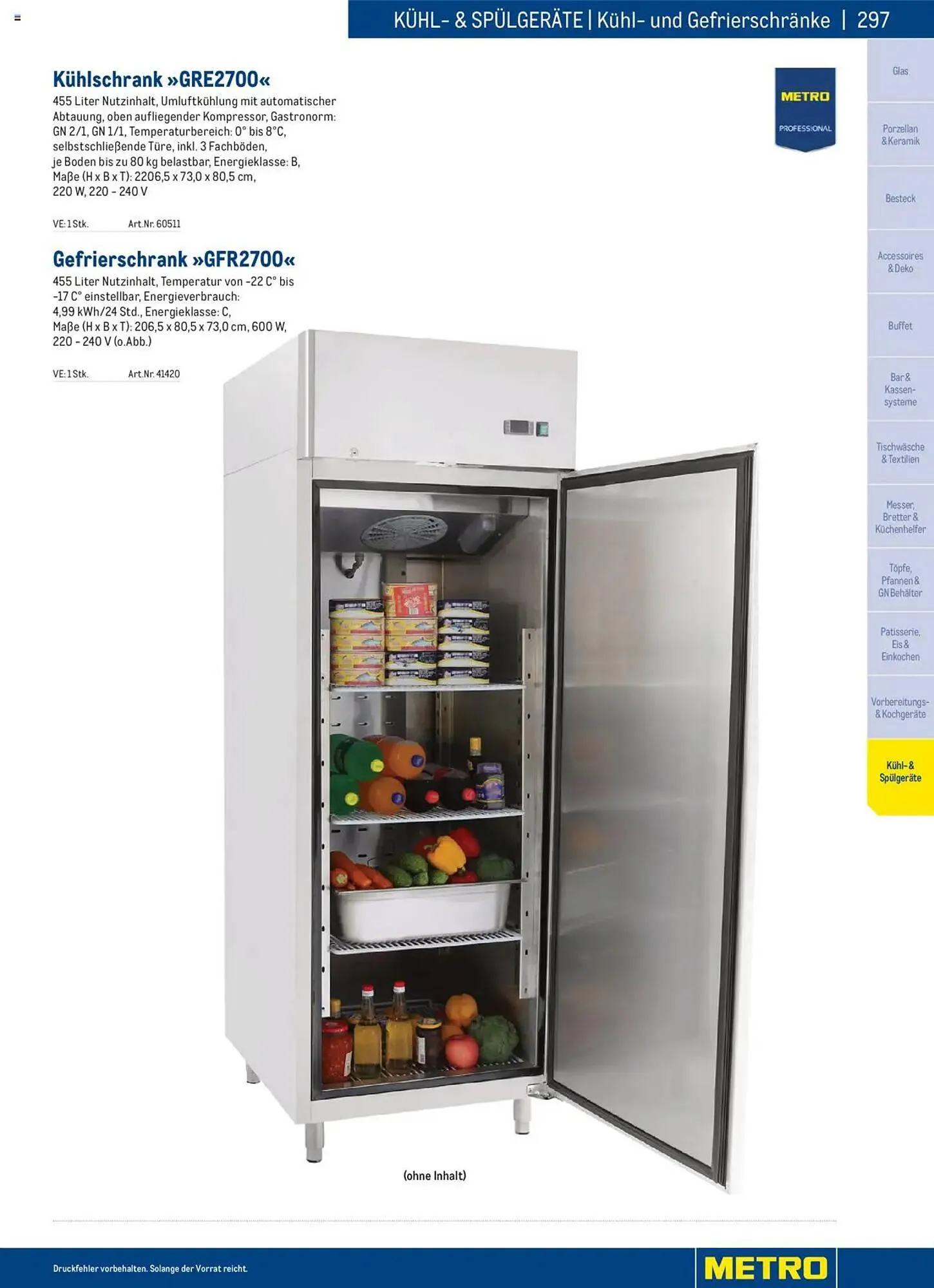 Metro Flugblatt von 2. Dezember bis 31. Dezember 2025 - Flugblätt seite  297