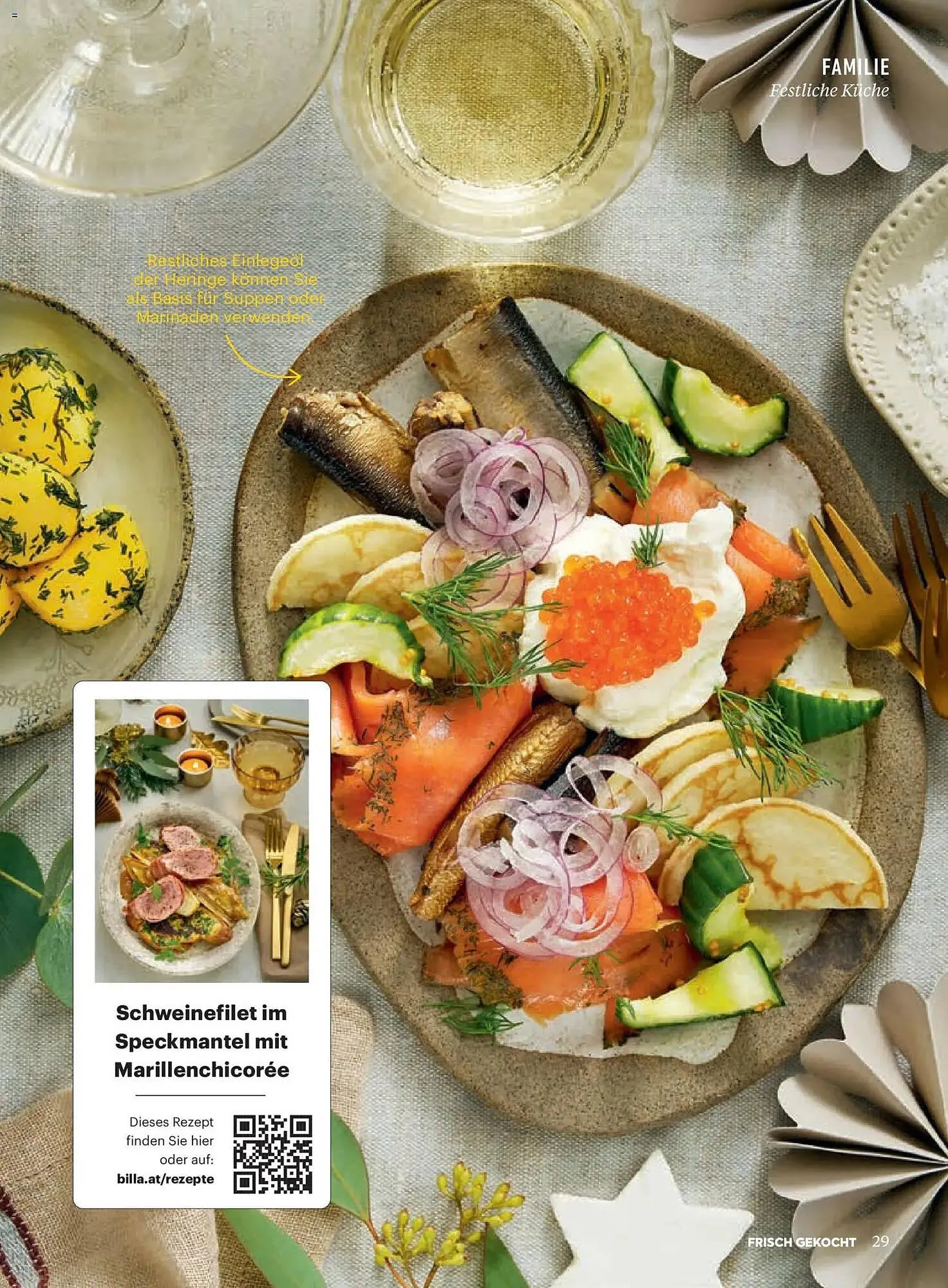 Billa Flugblatt von 1. Dezember bis 31. Dezember 2025 - Flugblätt seite 29