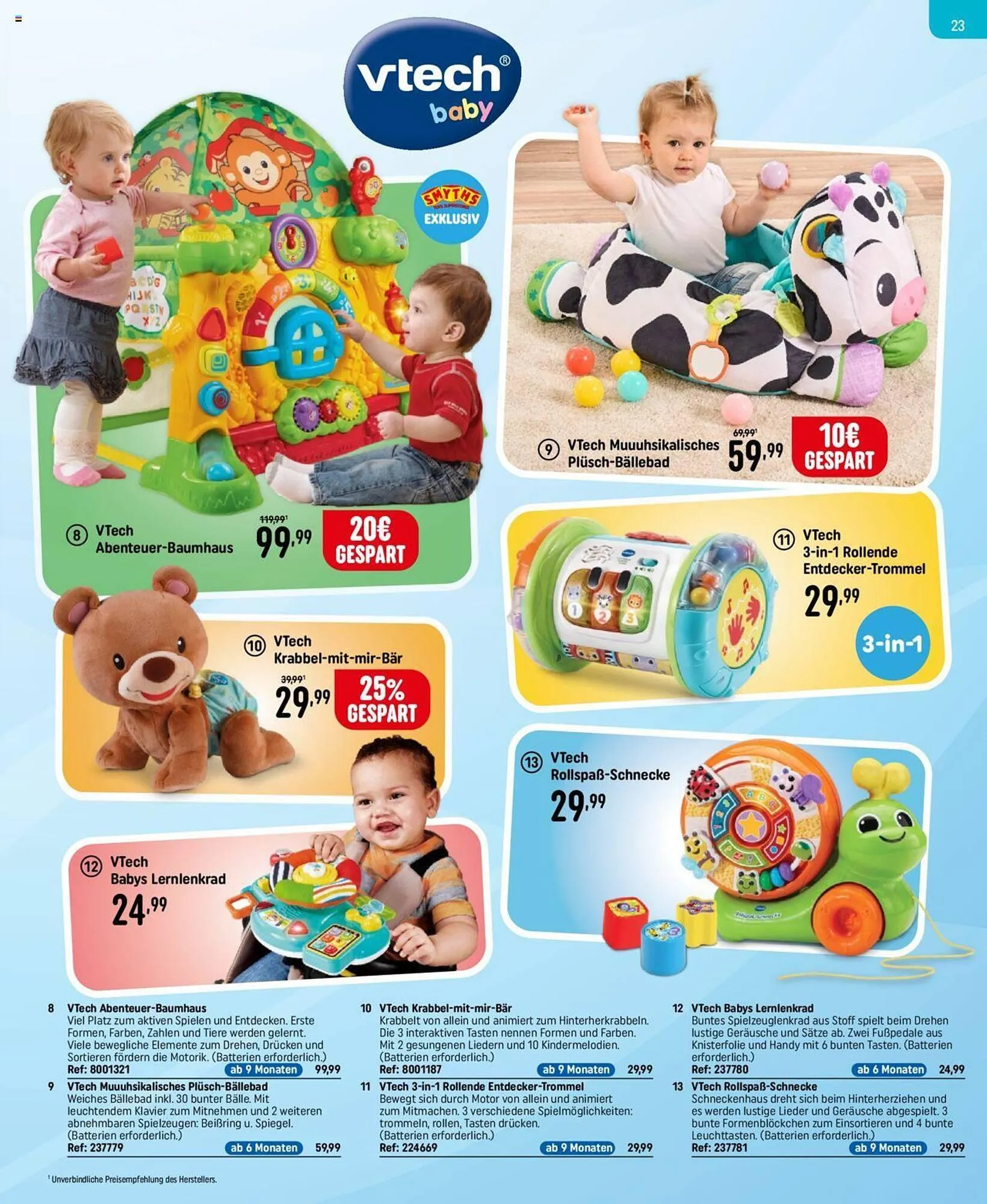 Smyths Toys Flugblatt von 25. September bis 13. Dezember 2024 - Flugblätt seite  23