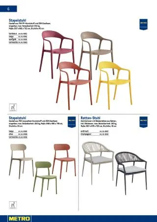 METRO Flugblatt Non-Food - Gast & Garten von 23. Jänner bis 30. Juni 2026 - Flugblätt seite  6