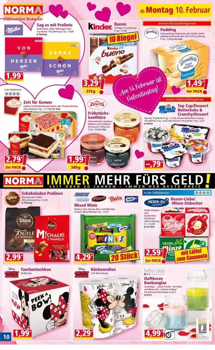 Große Auswahl an Angeboten von 10. Februar bis 14. Februar 2025 - Flugblätt seite 10