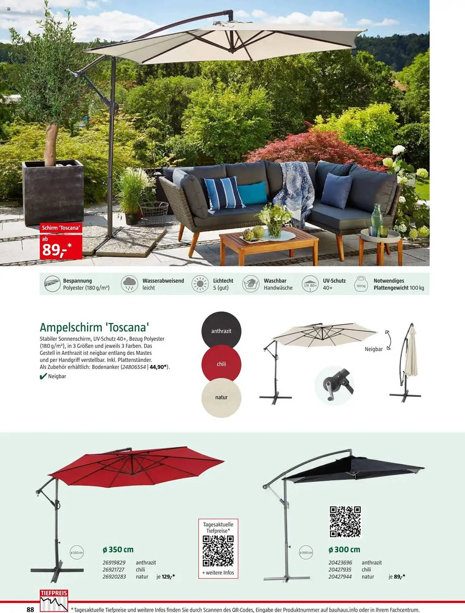 Bauhaus Flugblatt von 4. März bis 4. Jänner 2026 - Flugblätt seite  88