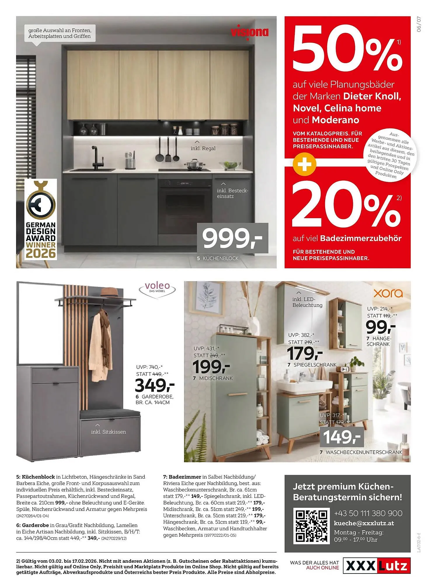 XXXLutz Prospekt von 3. Februar bis 17. Februar 2026 - Flugblätt seite  7
