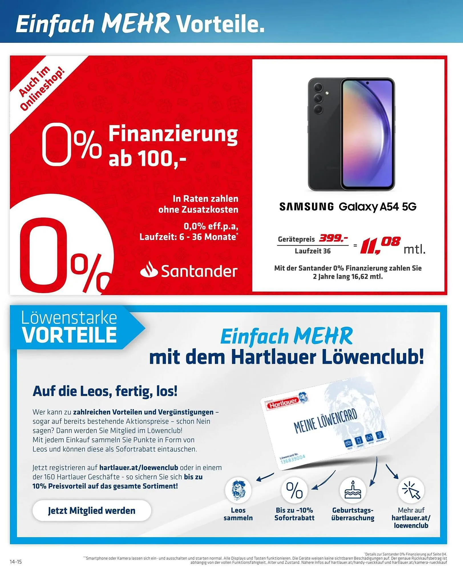 Hartlauer Flugblatt von 26. September bis 14. November 2023 - Flugblätt seite  14