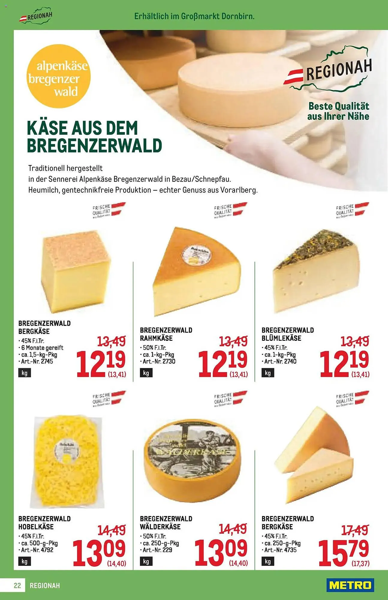 Metro Flugblatt von 22. Jänner bis 4. Februar 2026 - Flugblätt seite  22