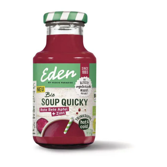 Eden Soup Quicky Rote Bete Apfel + Zimt 250ml