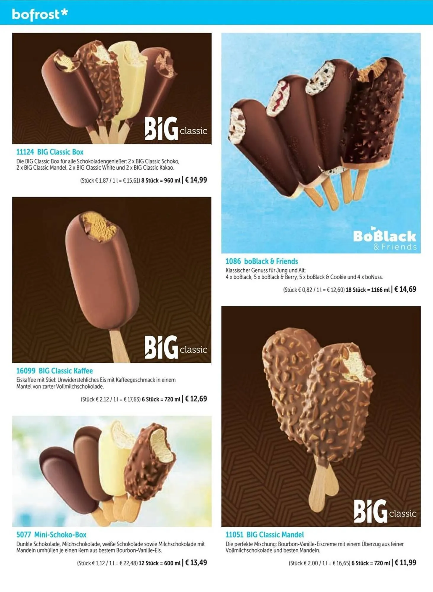 Bofrost Katalog von 13. September bis 6. März 2026 - Flugblätt seite 128