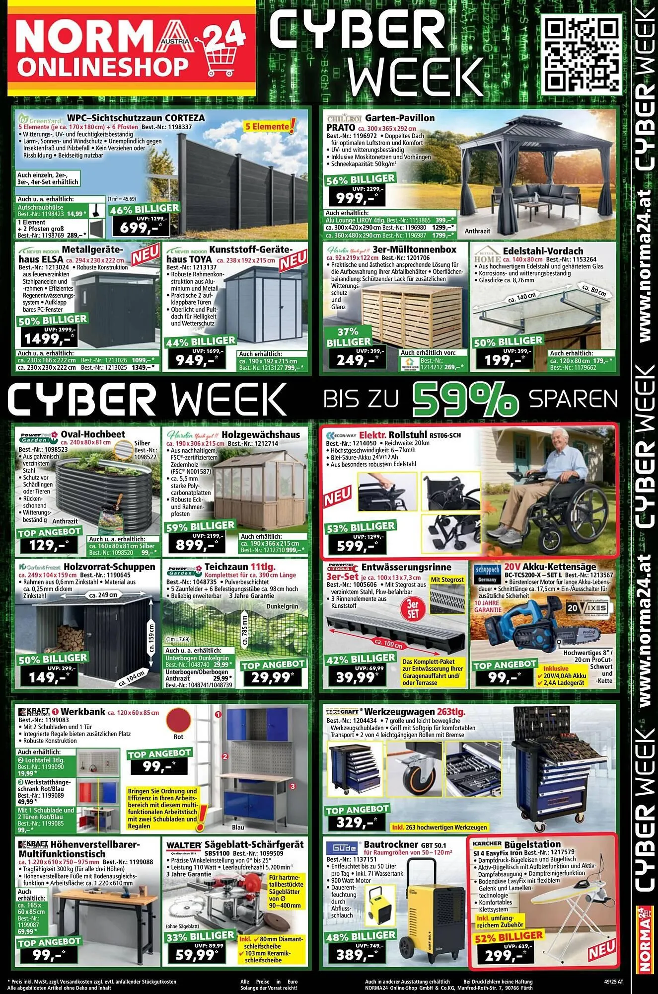 Norma Prospekt von 1. Dezember bis 7. Dezember 2025 - Flugblätt seite 21