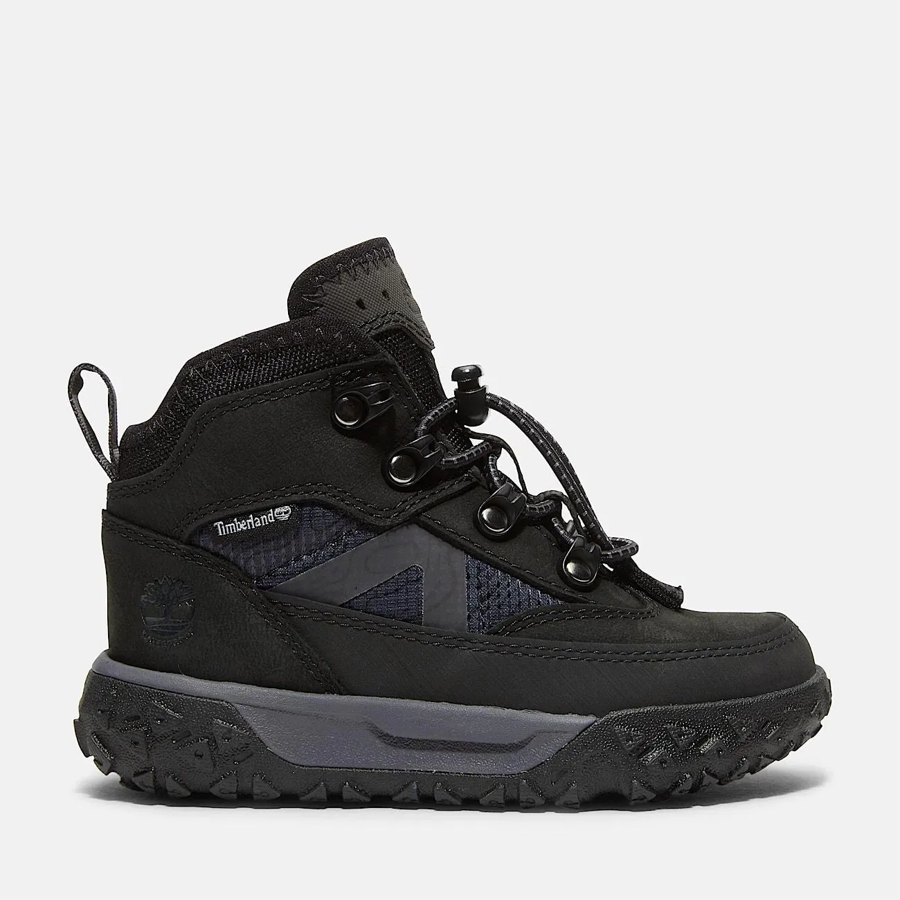 GreenStride™ Motion 6 Hiker mit Bungee-Verschluss für Kleinkinder in Schwarz