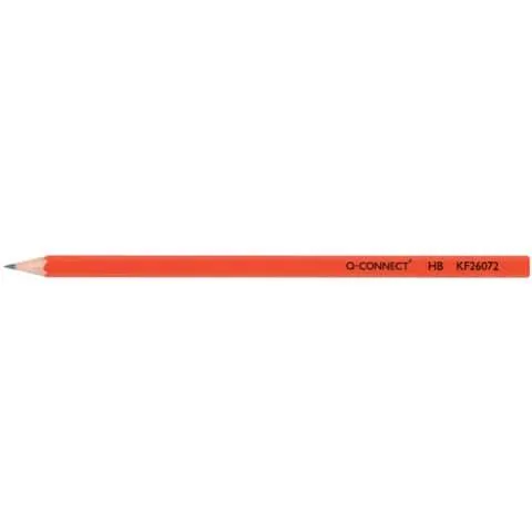 Bleistift HB ohne Radierer rot Q-CONNECT KF26072