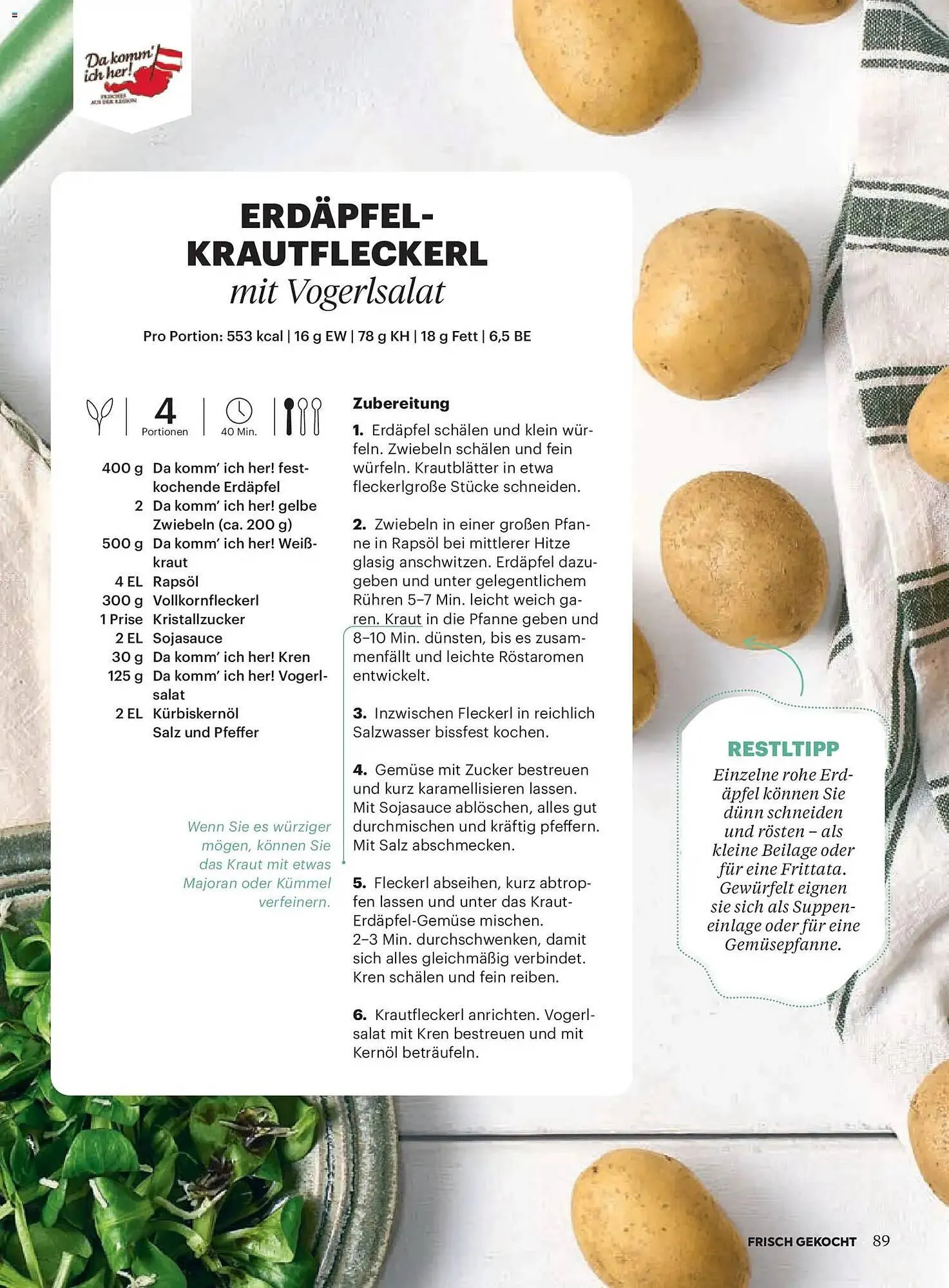 Billa Flugblatt von 1. März bis 30. April 2026 - Flugblätt seite 87