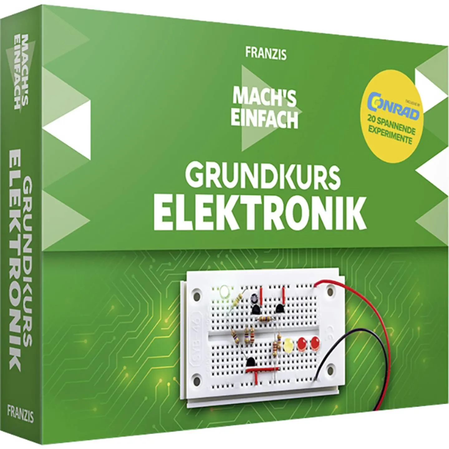FRANZIS Grundkurs Elektronik 15074 Lernpaket ab 14 Jahre