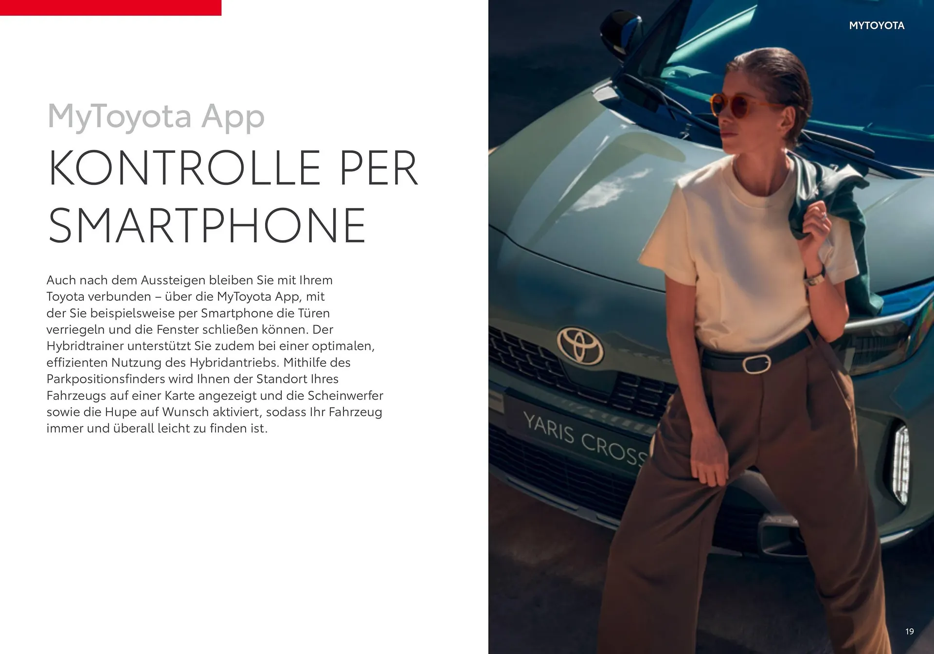 Toyota Flugblatt von 1. April bis 20. Oktober 2026 - Flugblätt seite 19