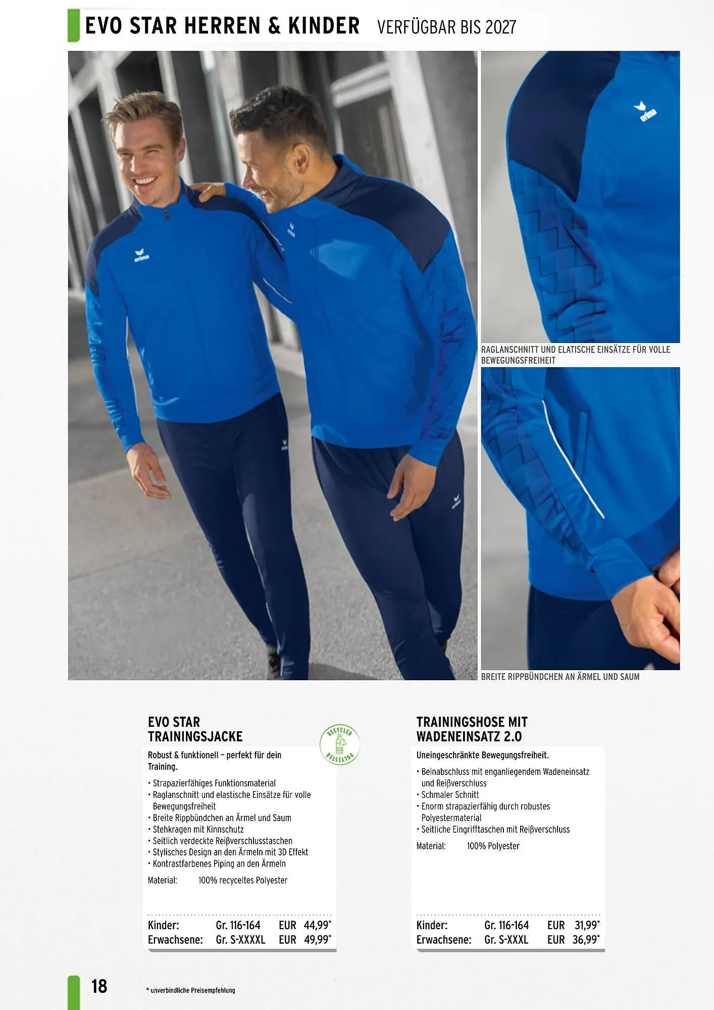 ERIMA Flugblatt von 2. Jänner bis 31. Dezember 2024 - Flugblätt seite  18