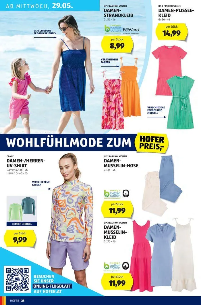 Blättern Sie online im HOFER Flugblatt von 22. Mai bis 5. Juni 2024 - Flugblätt seite 32