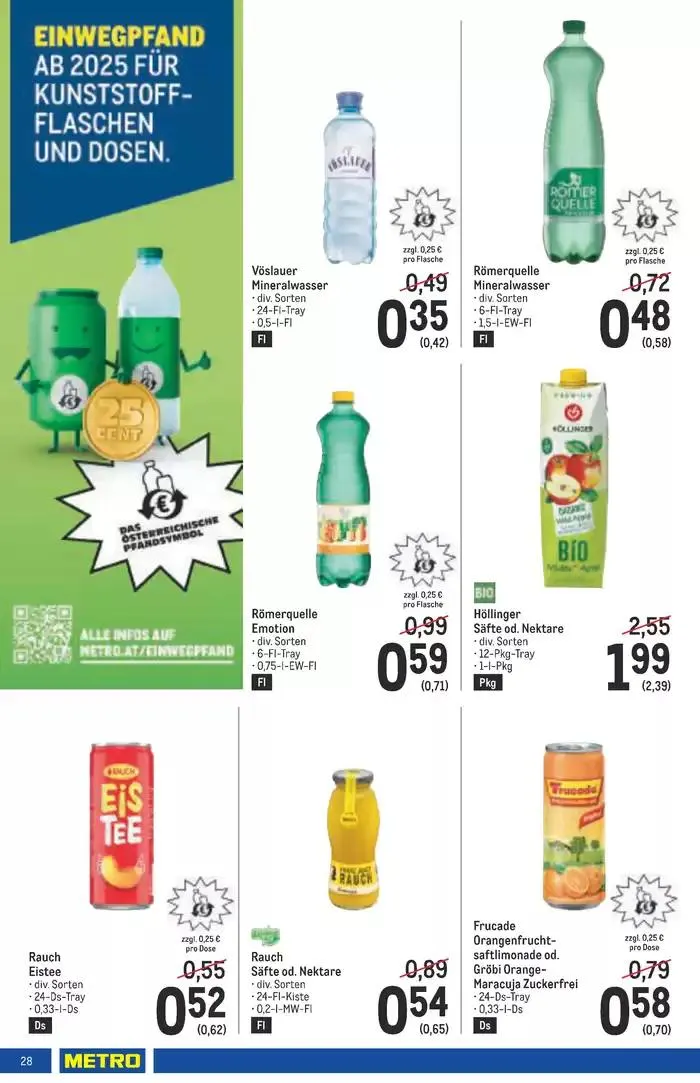 Top-Angebote für Sparfüchse von 8. Jänner bis 22. Jänner 2025 - Flugblätt seite  28