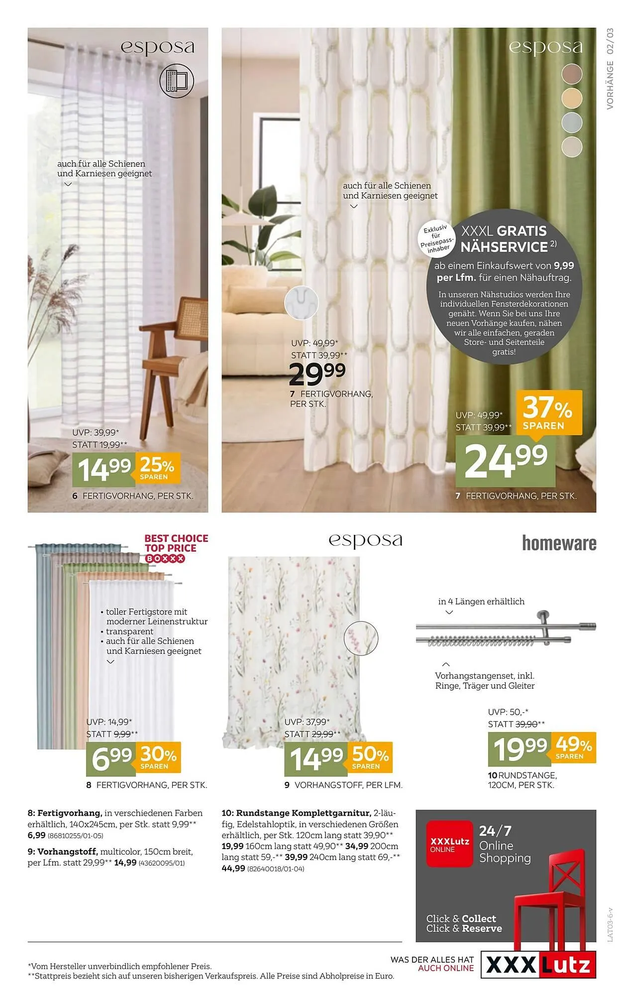 XXXLutz Prospekt von 24. Februar bis 10. März 2026 - Flugblätt seite  3