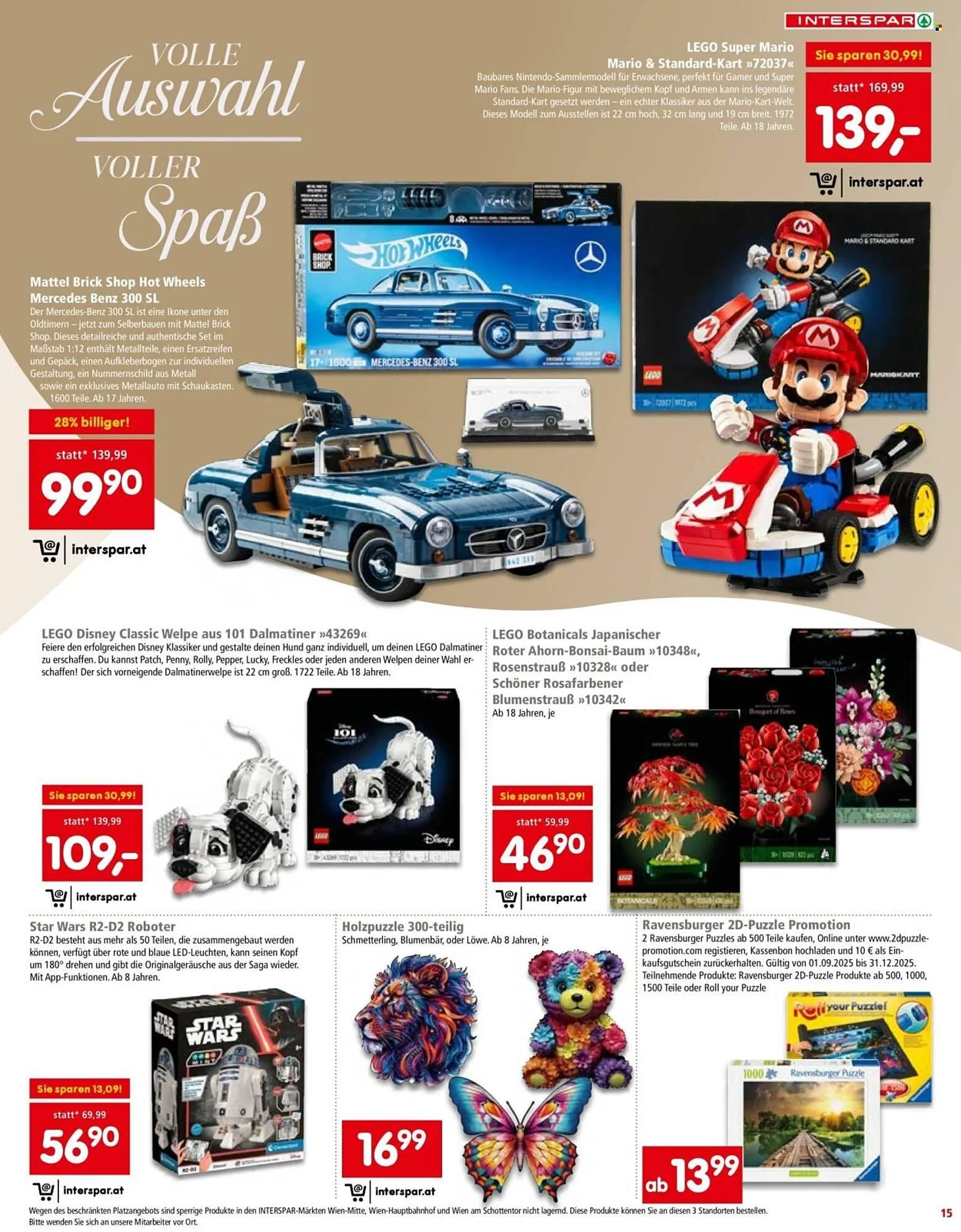 Interspar Flugblatt von 16. Oktober bis 24. Dezember 2025 - Flugblätt seite  15