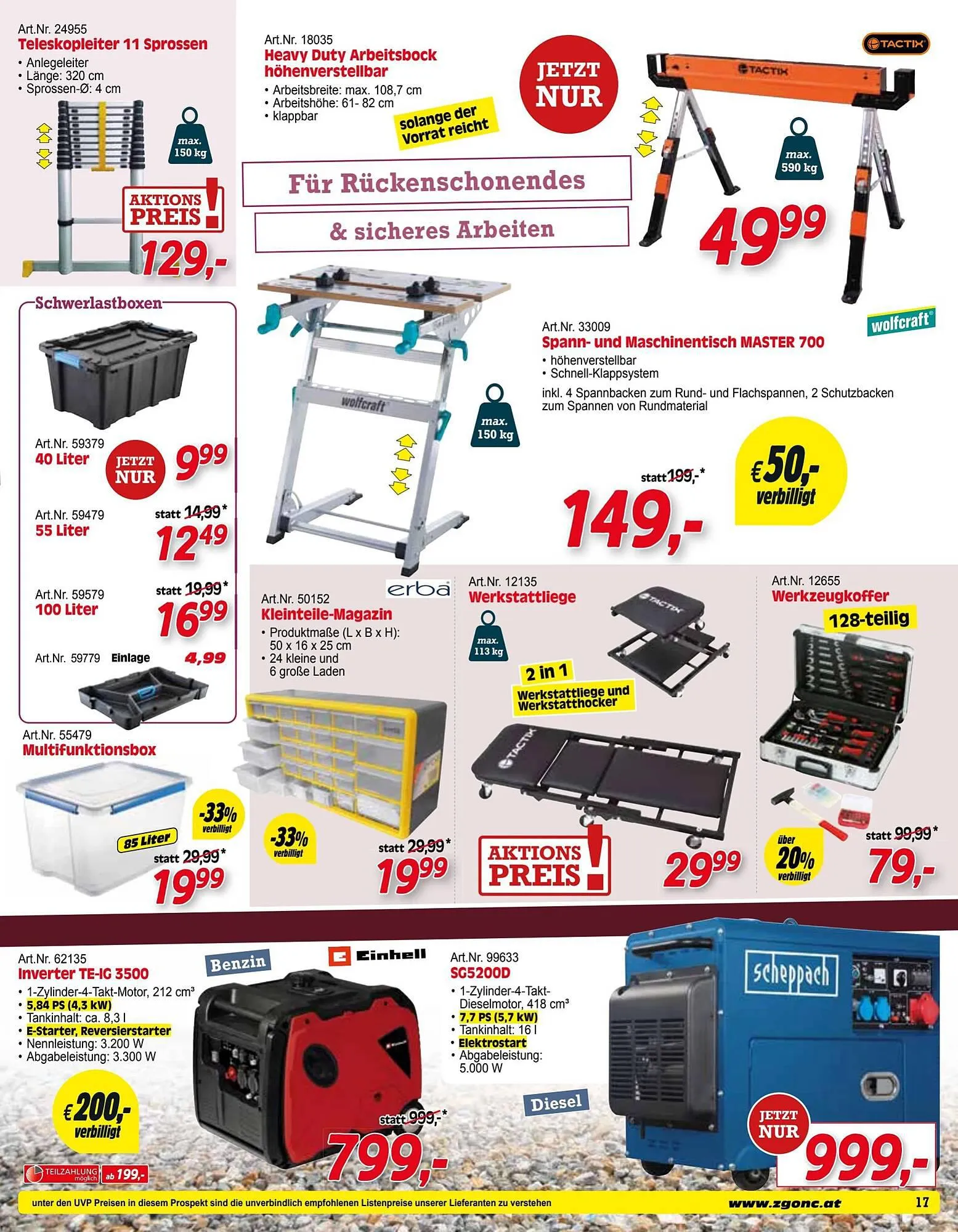 Zgonc Flugblatt von 14. November bis 30. November 2023 - Flugblätt seite 17