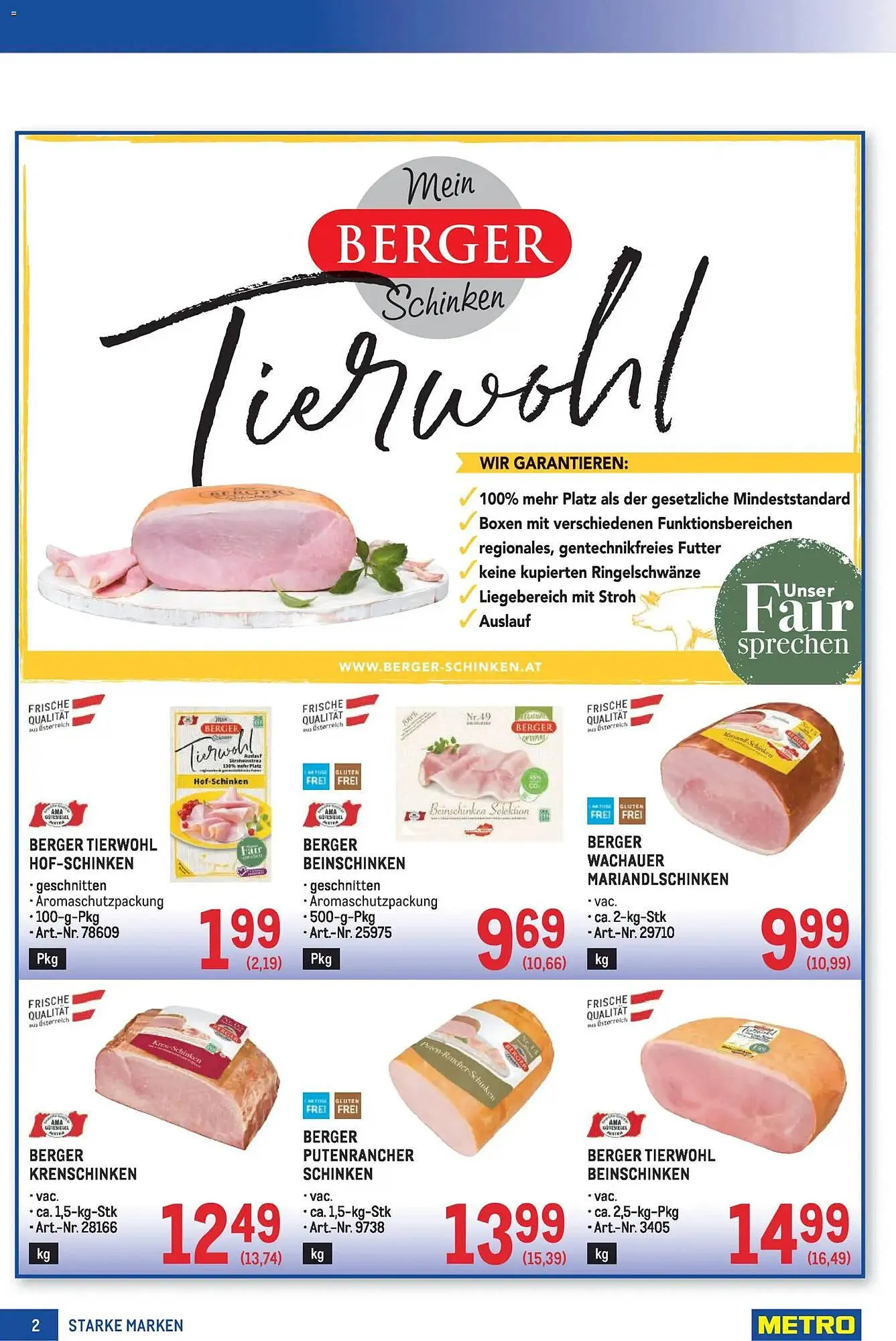 Metro Flugblatt von 27. November bis 10. Dezember 2025 - Flugblätt seite  2