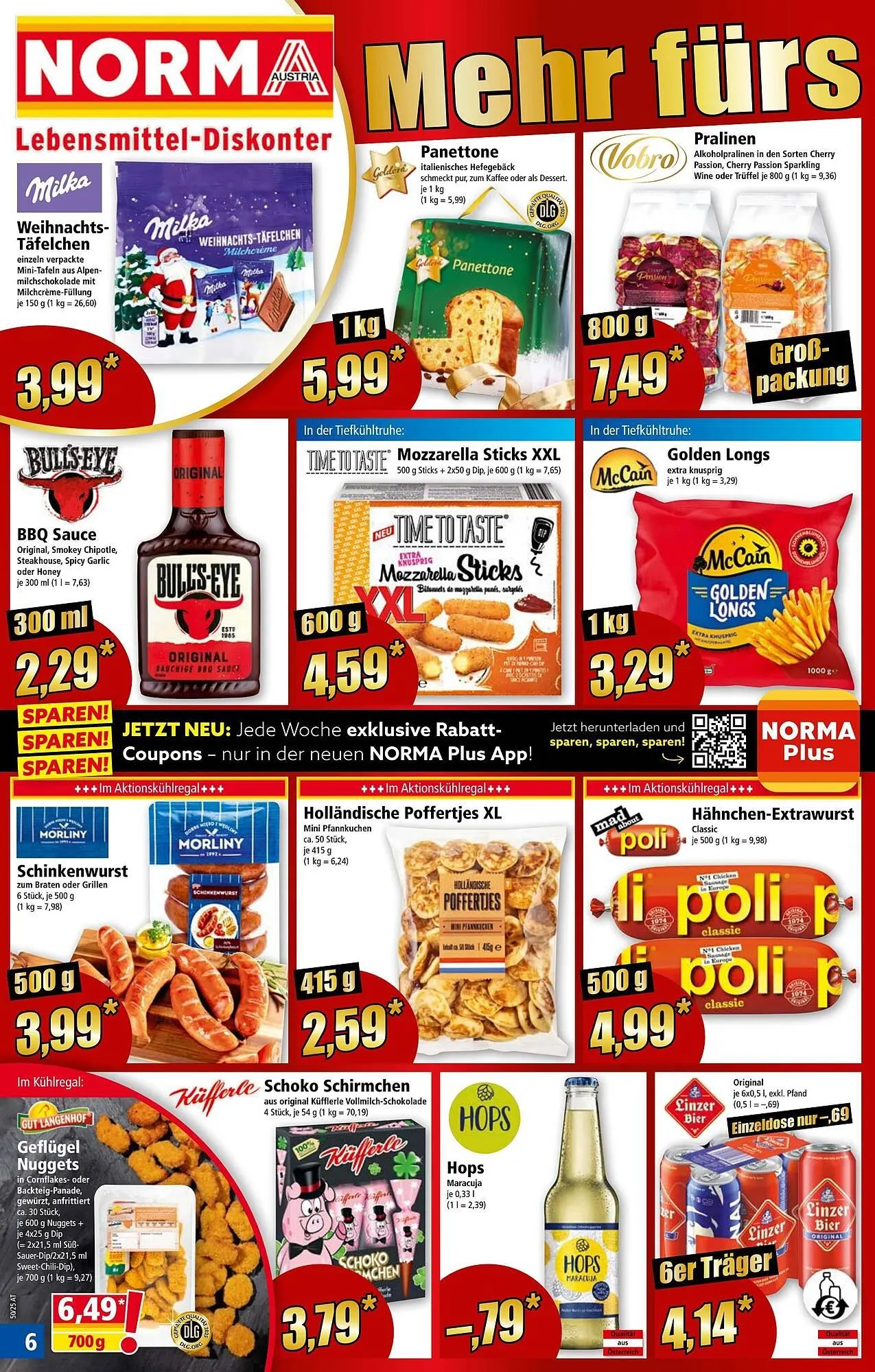 Norma Prospekt von 8. Dezember bis 14. Dezember 2025 - Flugblätt seite 6
