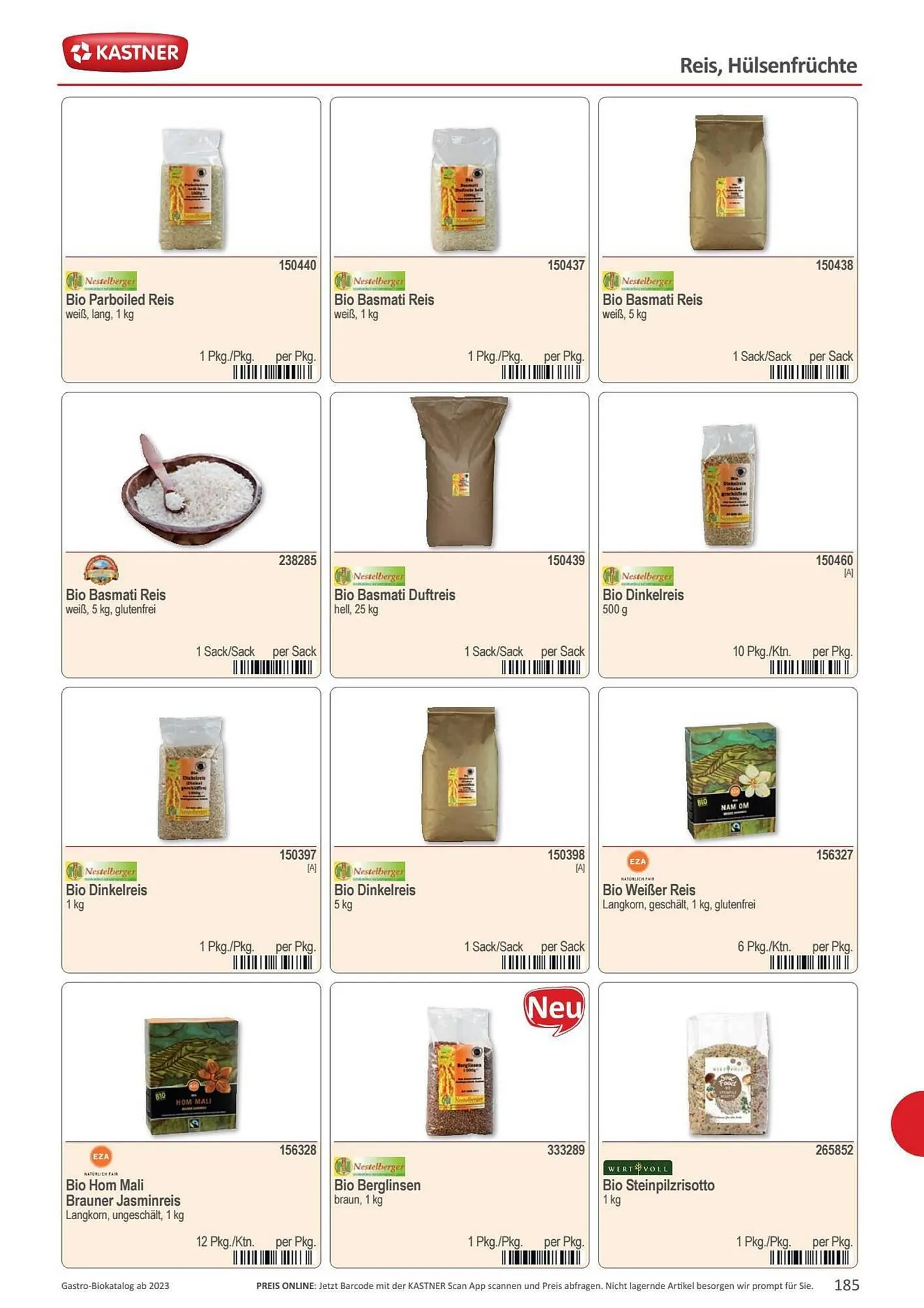 Kastner Flugblatt von 15. September bis 30. Dezember 2023 - Flugblätt seite  187