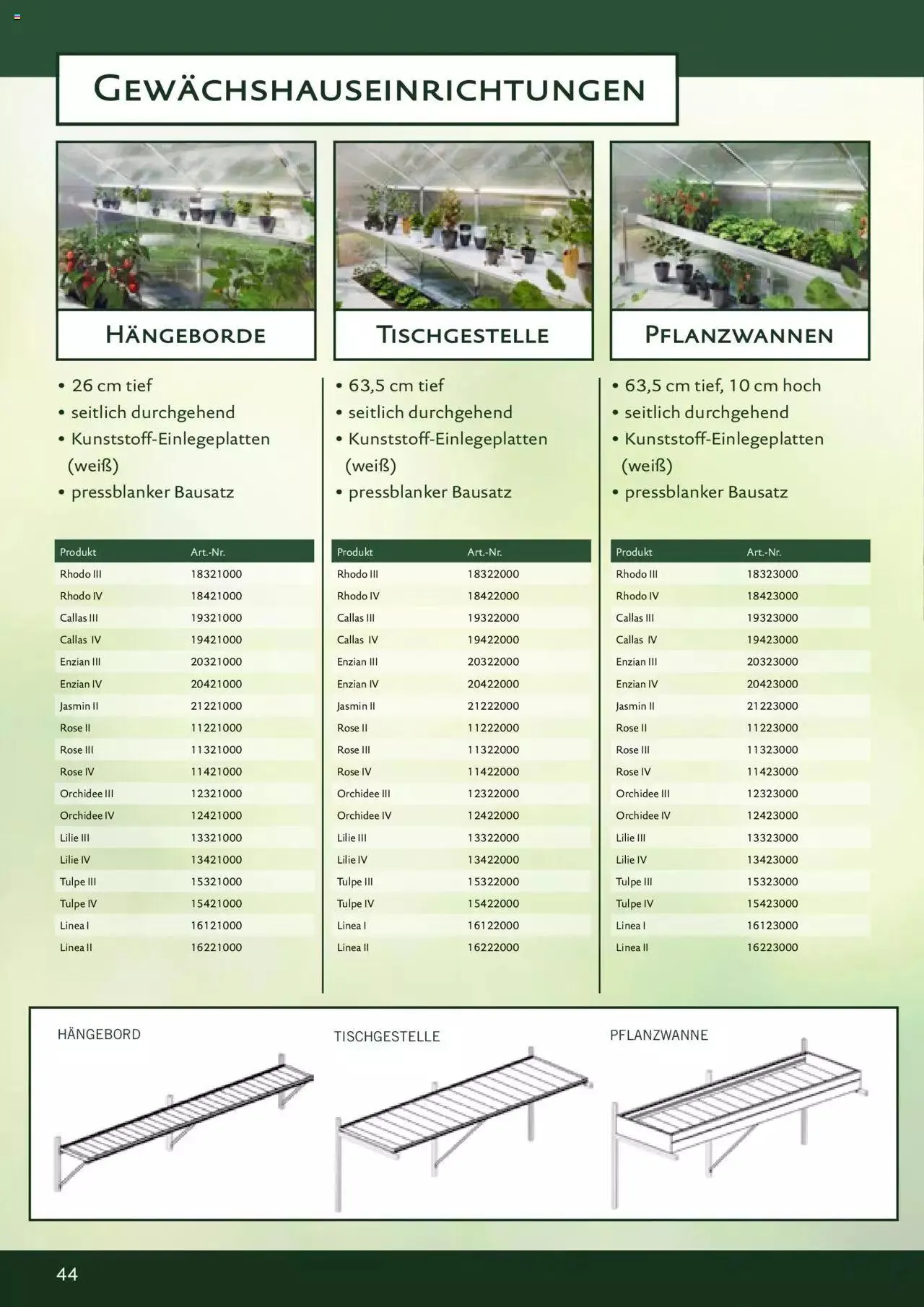 Dehner - KGT Katalog - Gartentechnik & Co. von 6. Februar bis 31. Dezember 2023 - Flugblätt seite 44