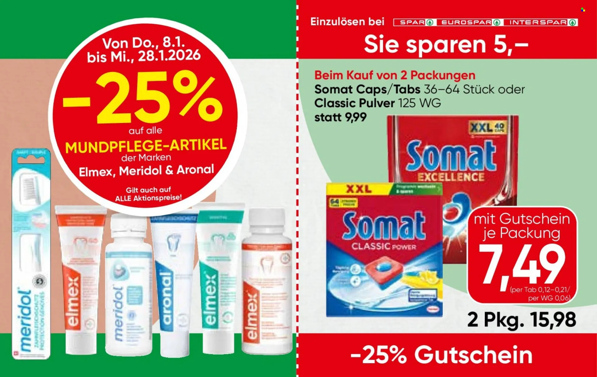 Eurospar Flugblatt von 8. Jänner bis 28. Jänner 2026 - Flugblätt seite  12