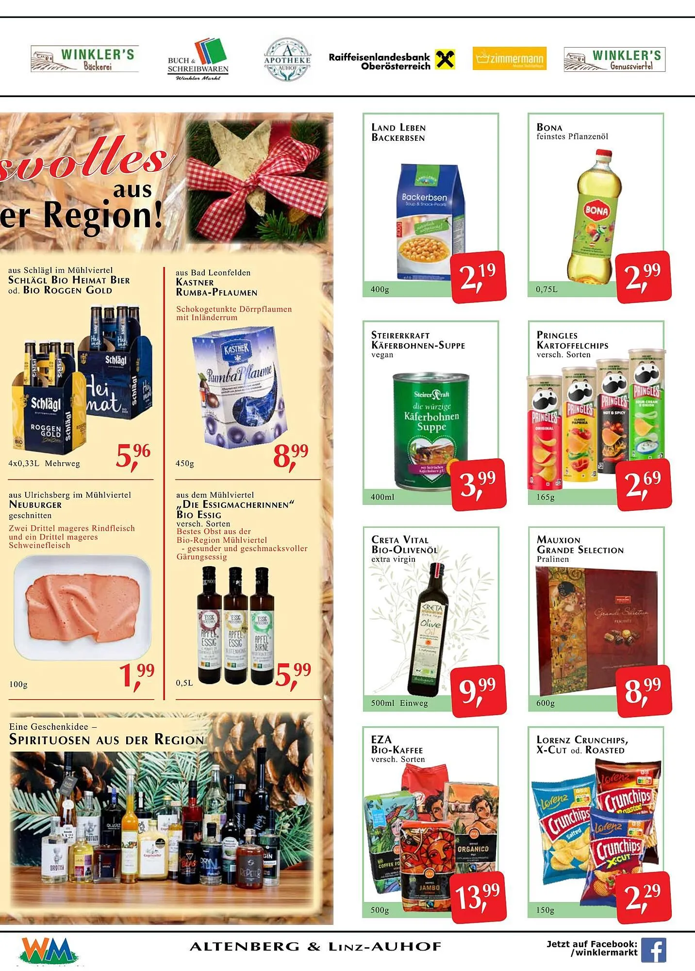 Winkler Markt Flugblatt von 18. Dezember bis 7. Jänner 2026 - Flugblätt seite  3