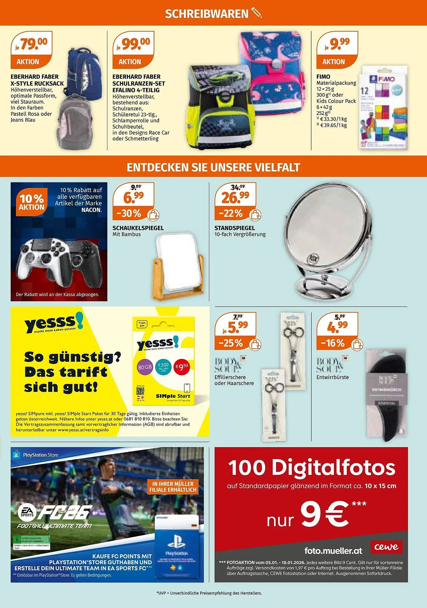 Müller Flugblatt von 5. Jänner bis 11. Jänner 2026 - Flugblätt seite  22