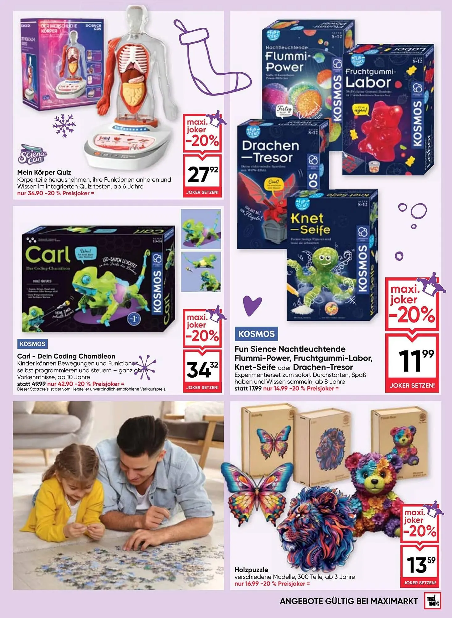 Maximarkt Flugblatt von 30. Oktober bis 24. Dezember 2025 - Flugblätt seite  41