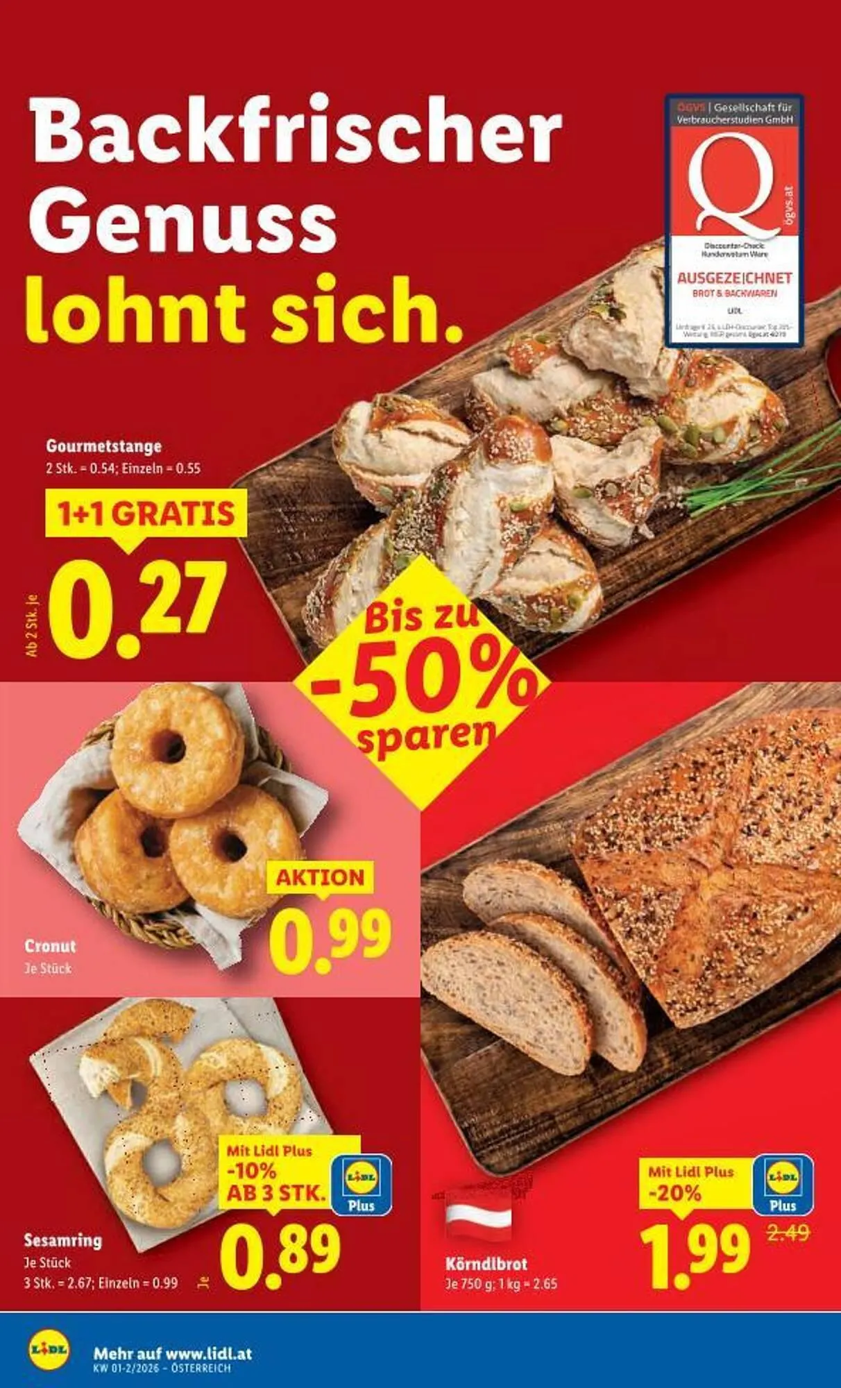 Lidl Flugblatt von 2. Jänner bis 7. Jänner 2026 - Flugblätt seite  7