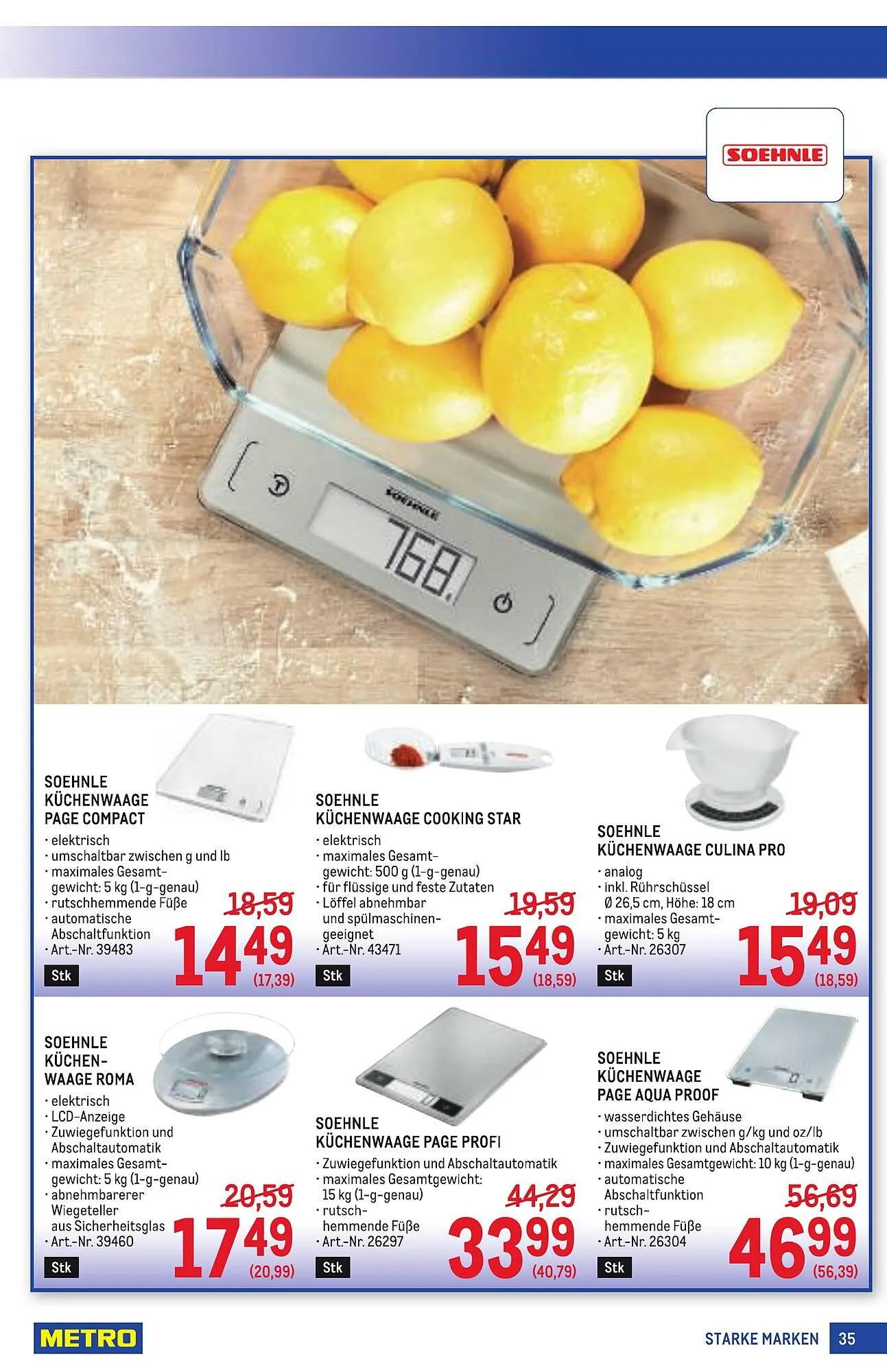 Metro Flugblatt von 11. Dezember bis 7. Jänner 2026 - Flugblätt seite 35