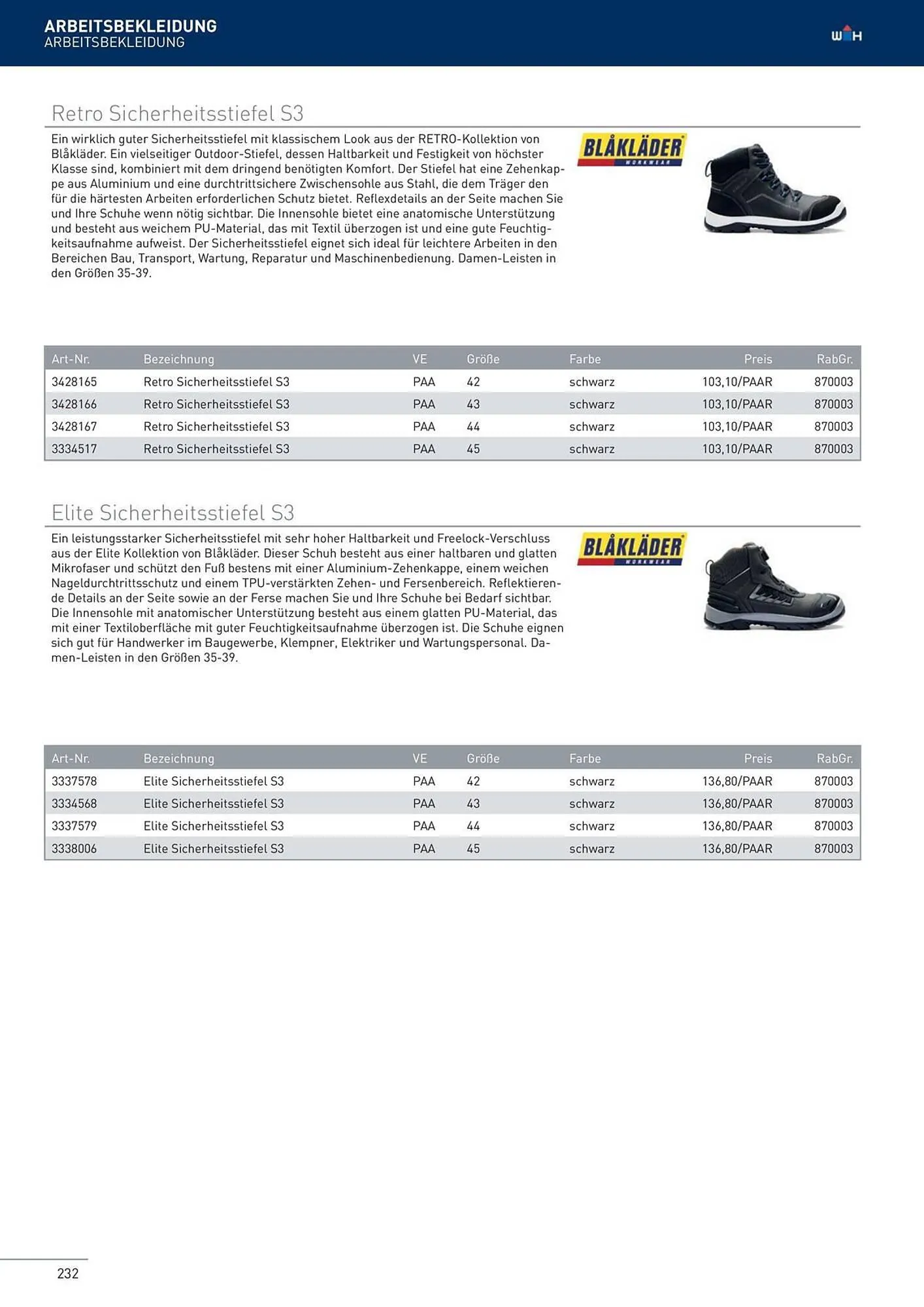 Würth Flugblatt von 22. Februar bis 31. Dezember 2024 - Flugblätt seite  232