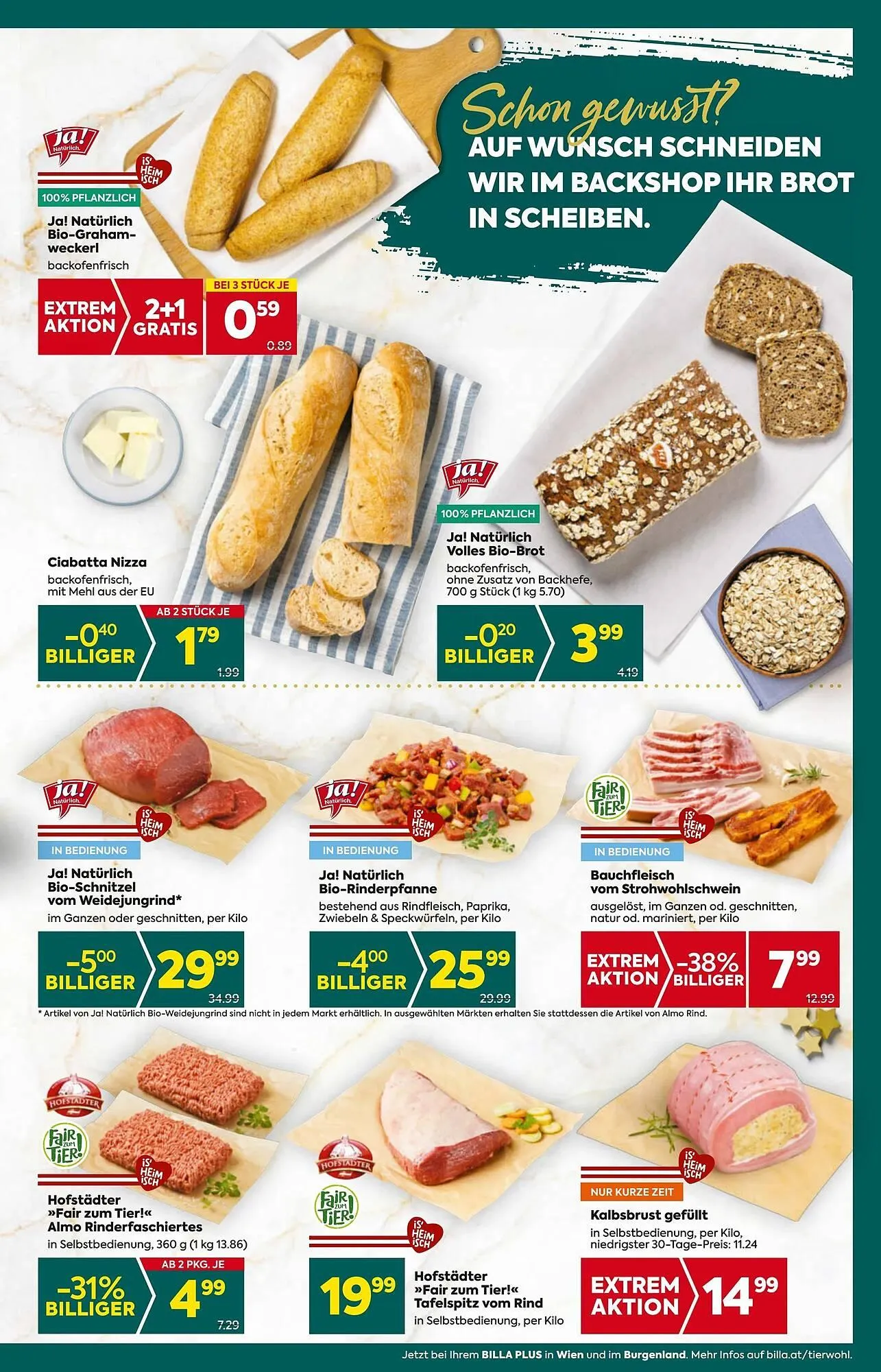 Billa Flugblatt von 4. Dezember bis 10. Dezember 2025 - Flugblätt seite 13