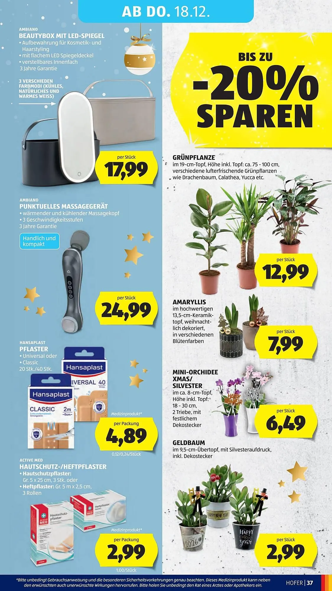 Hofer Flugblatt von 12. Dezember bis 18. Dezember 2025 - Flugblätt seite  49