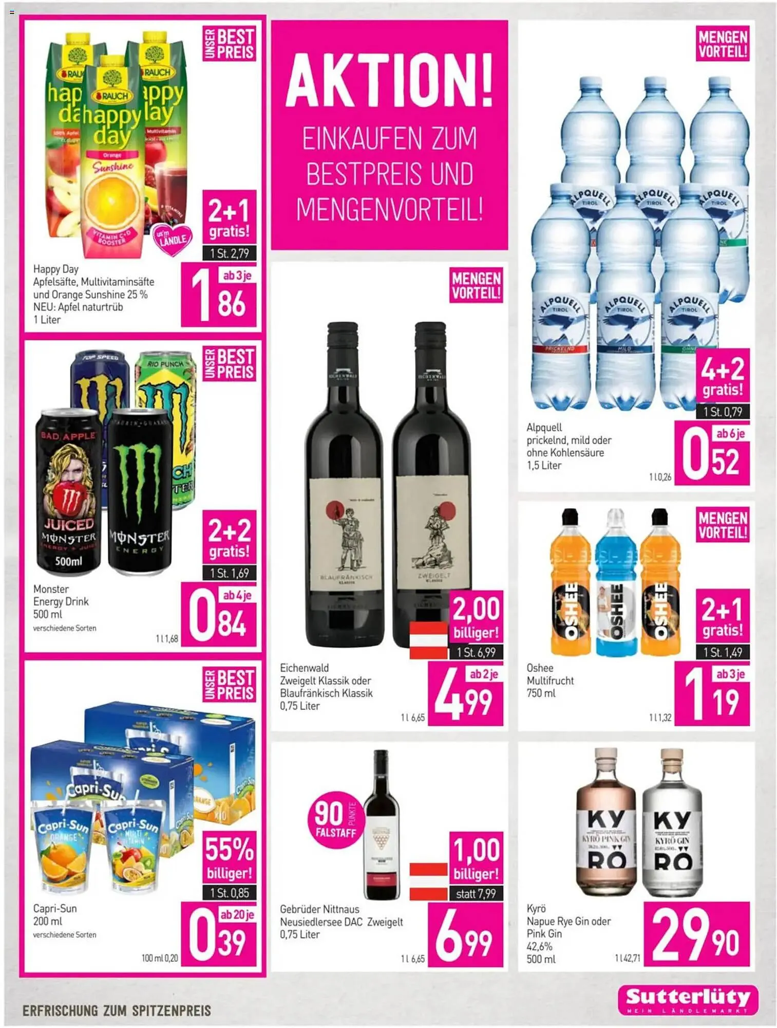 Sutterlüty Flugblatt von 30. Oktober bis 4. November 2025 - Flugblätt seite  17