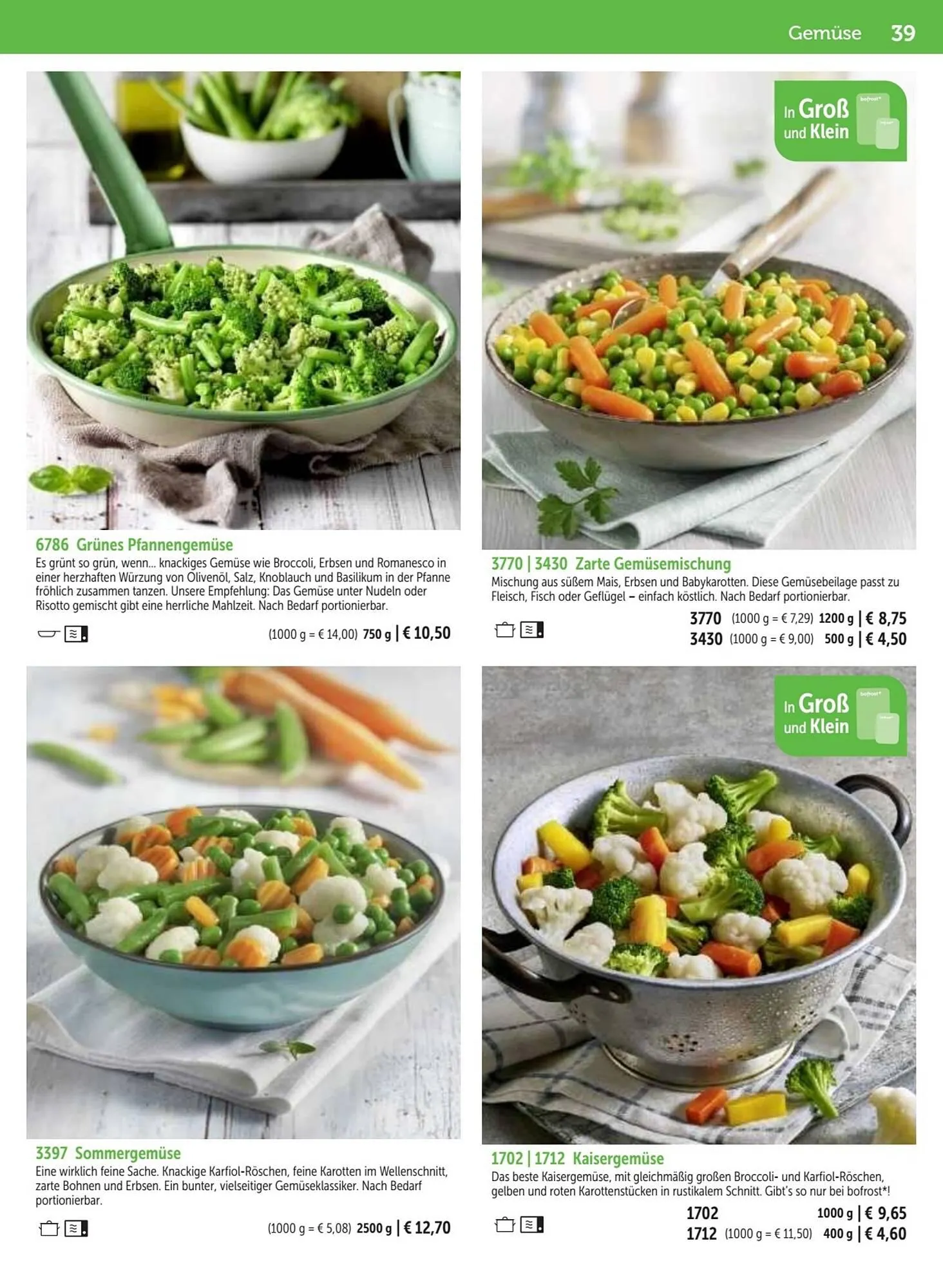 Bofrost Flugblatt von 1. März bis 31. August 2023 - Flugblätt seite  39