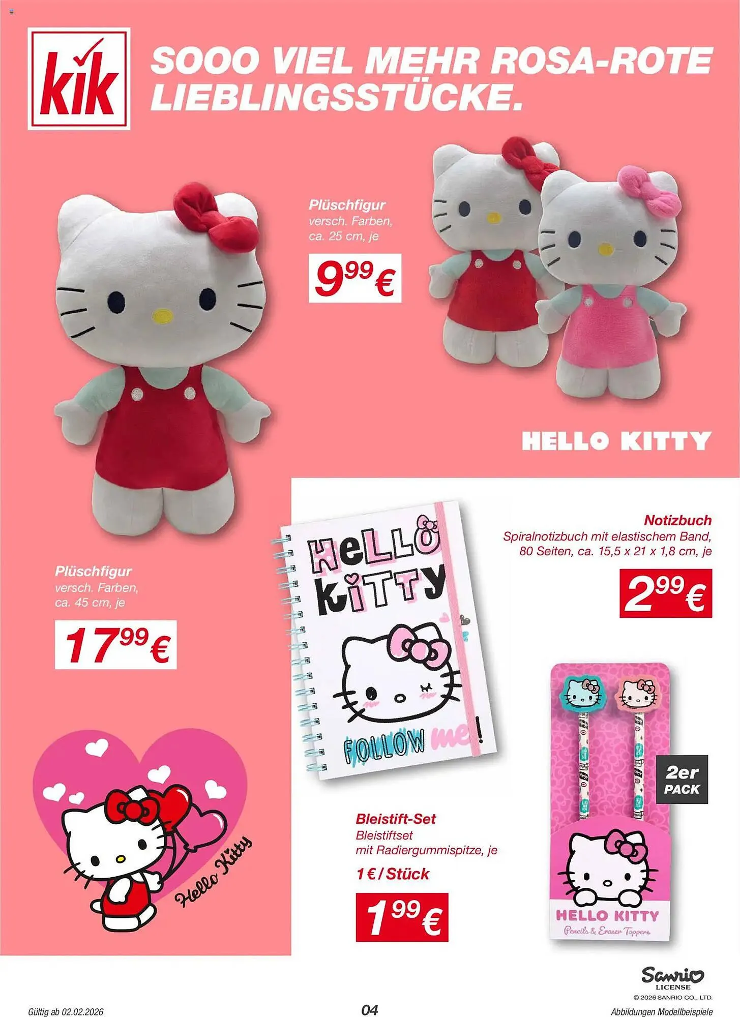 KiK Prospekt von 2. Februar bis 22. Februar 2026 - Flugblätt seite  4