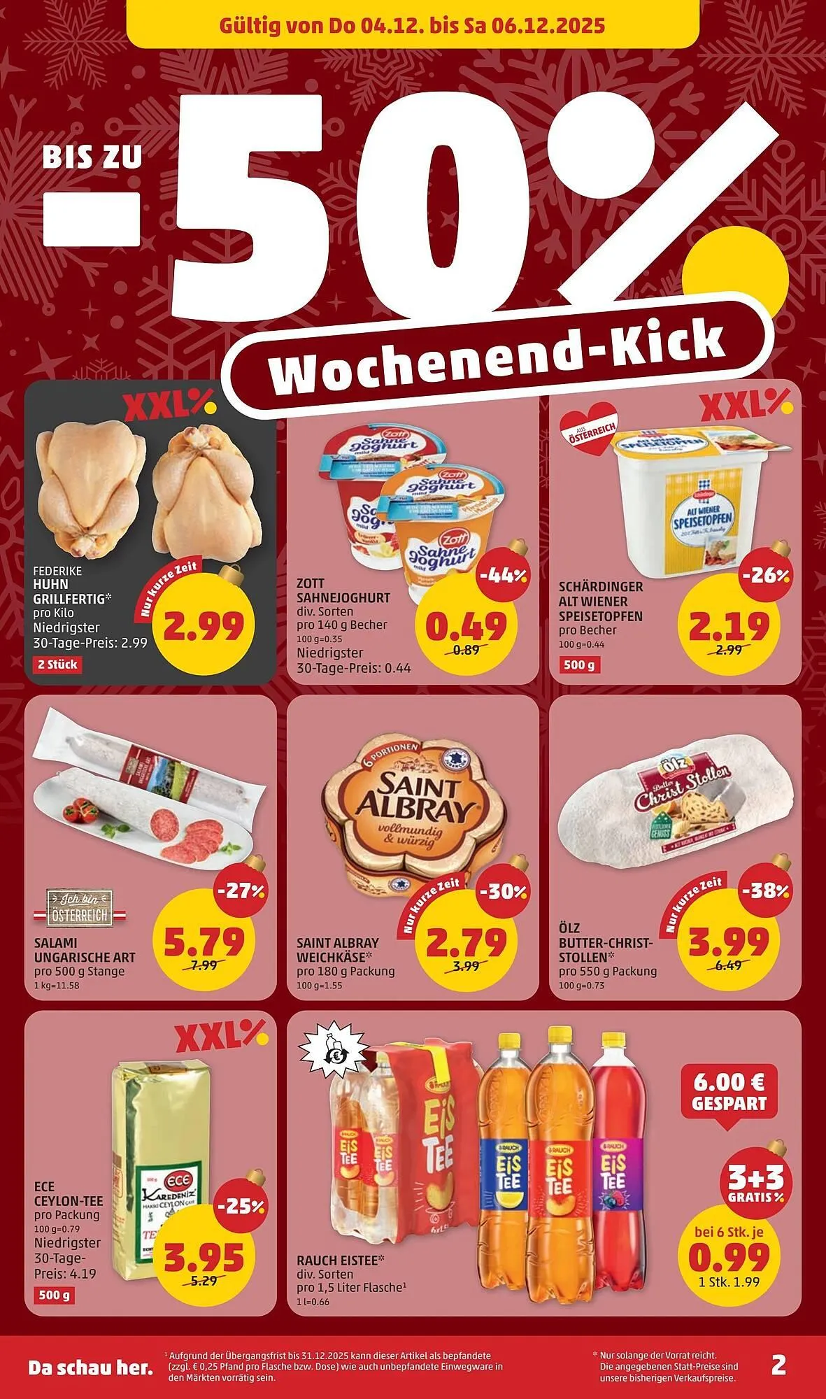 PENNY Flugblatt von 4. Dezember bis 10. Dezember 2025 - Flugblätt seite  2